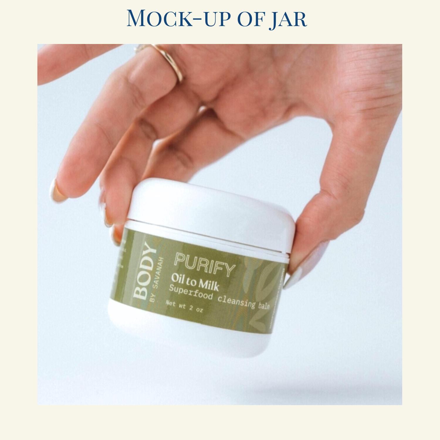 Empty Cosmetic Jar For Skincare Lightweight Plastic Jar Cream Container Sugar Scrub Jar 2 Oz Jar Bulk Wholesale Packaging Skin Care Product, product view 2