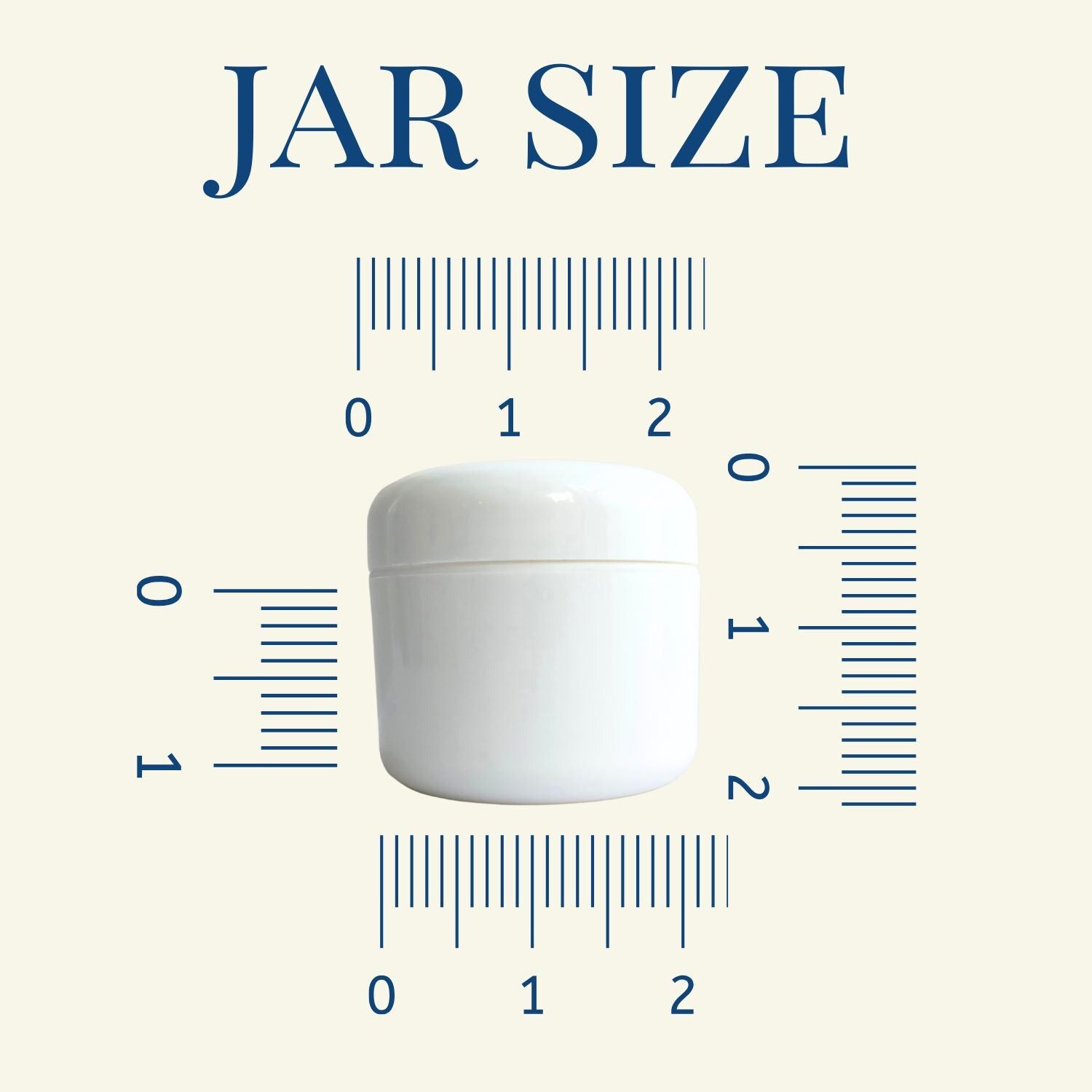 Empty Cosmetic Jar For Skincare Lightweight Plastic Jar Cream Container Sugar Scrub Jar 2 Oz Jar Bulk Wholesale Packaging Skin Care Product, product view 6