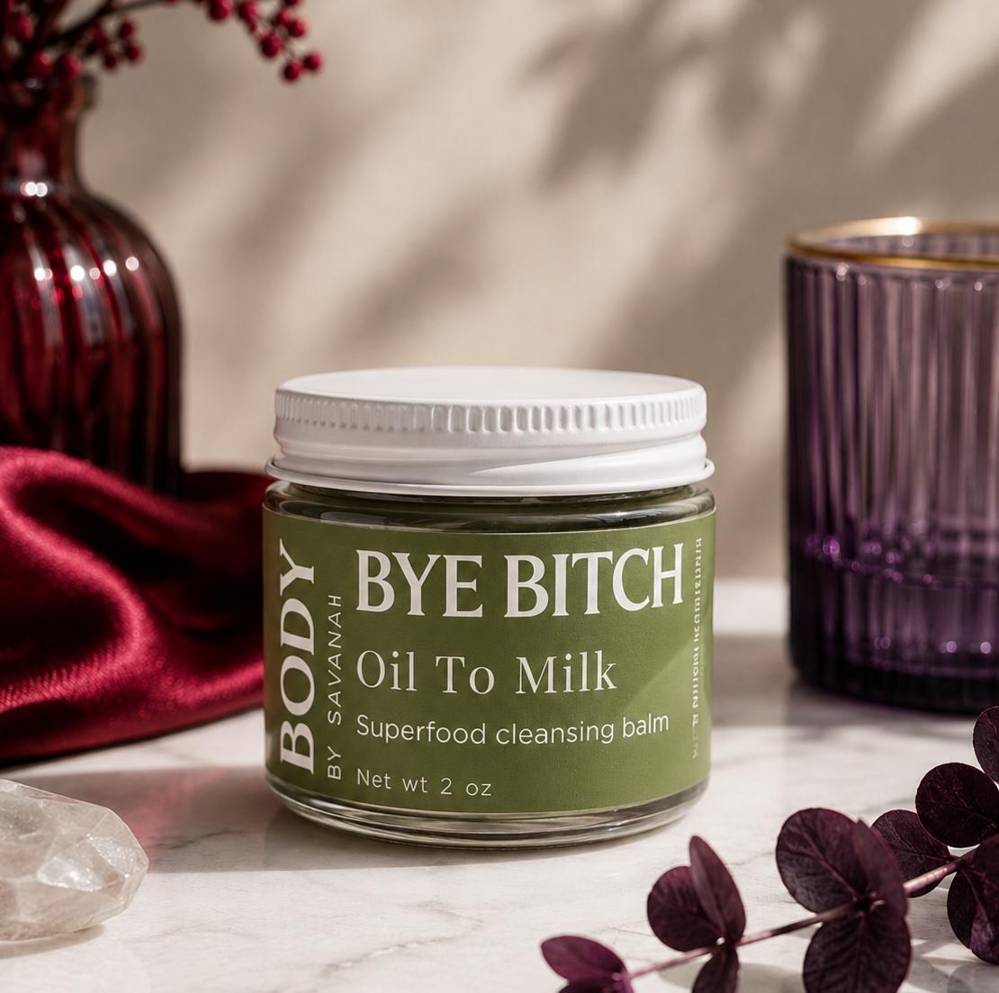 Face Cleanser Balm Makeup Remover For Face Wash Skin Care Gift For Her Face Wash Dry Skin Facial Cleansing Balm Sensitive Skin Oil to Milk