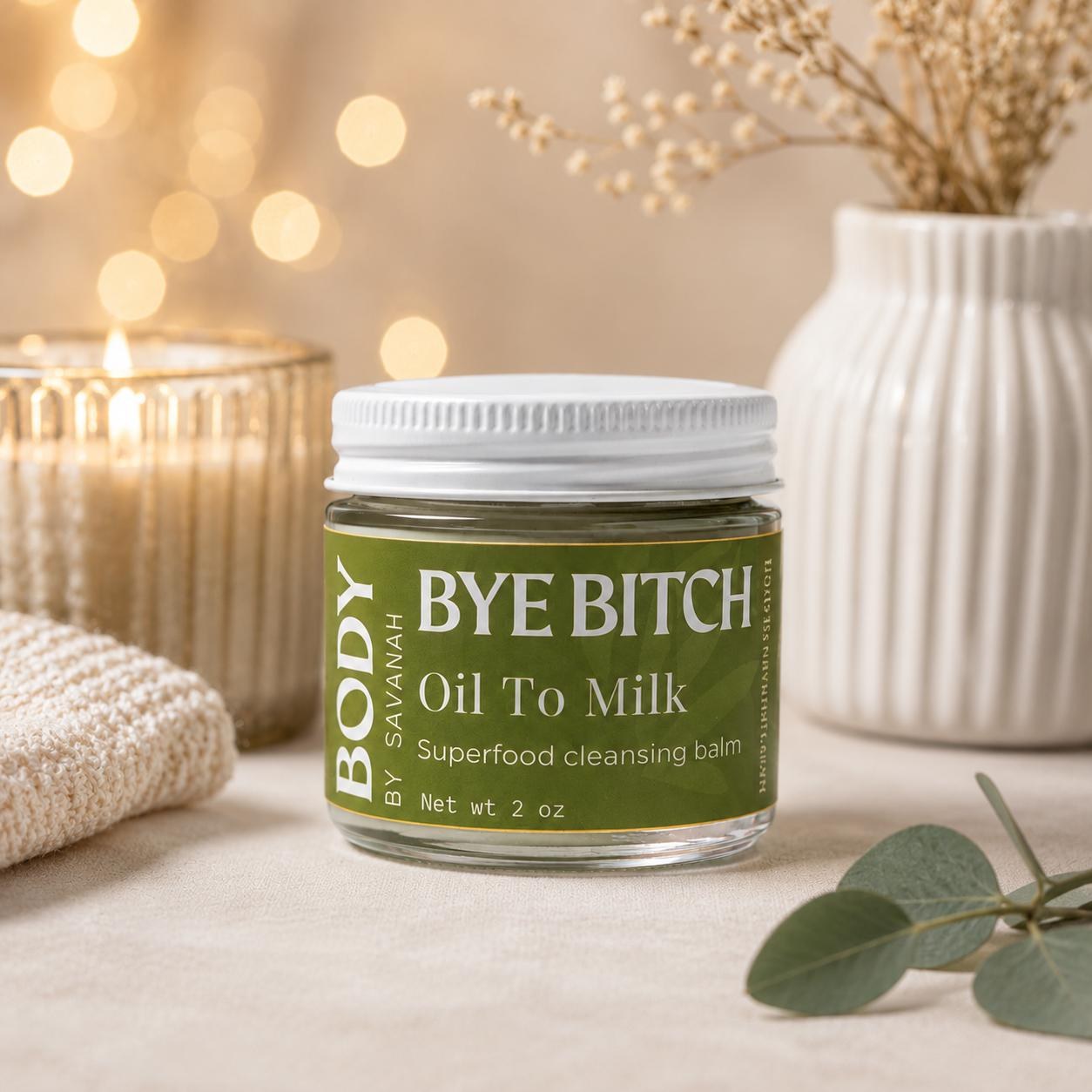 Face Cleanser Balm Makeup Remover For Face Wash Skin Care Gift For Her Face Wash Dry Skin Facial Cleansing Balm Sensitive Skin Oil to Milk, product view 14