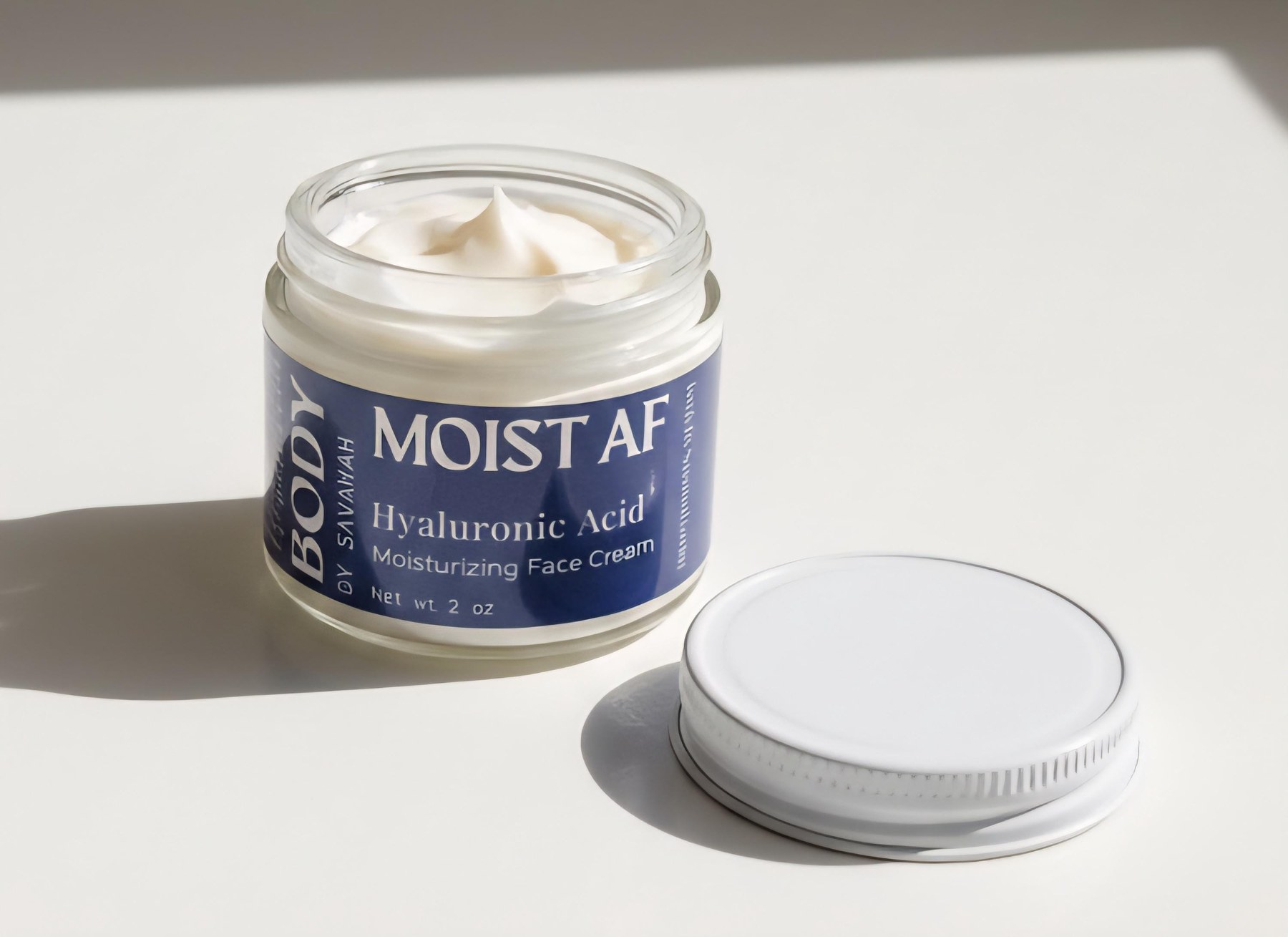 Face Moisturizer With Hyaluronic Acid Cream For Dry Skin Moisturizer Gift For Mature Skin Care Gift Idea For Mom Spa Gift Idea For Friend, product view 4