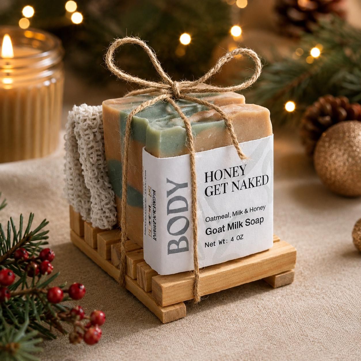 Goat Milk Soap Oatmeal Soap For Dry Skin Soap With Honey Soap Shea Butter Bar Soap For Mom Gift Self Care Sensitive Skin Cleanser For Body, product view 20