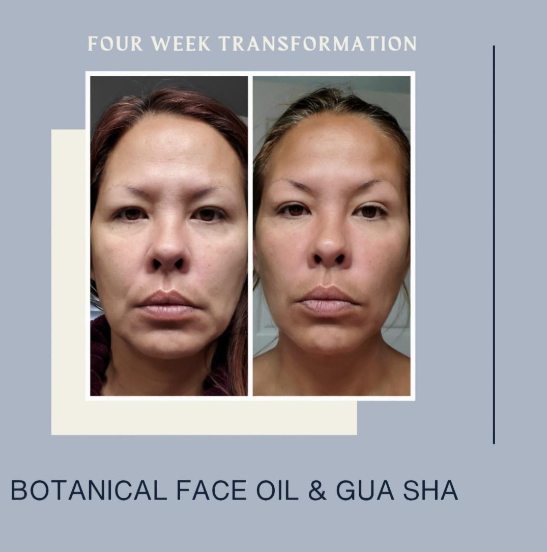 Gua Sha Oil For Face Massage Oil With Rosehip Oil For Dry Skin Serum For Mom Gift Set For Sister Gift Idea For Her Spa Gift Box For Skincare, product view 7