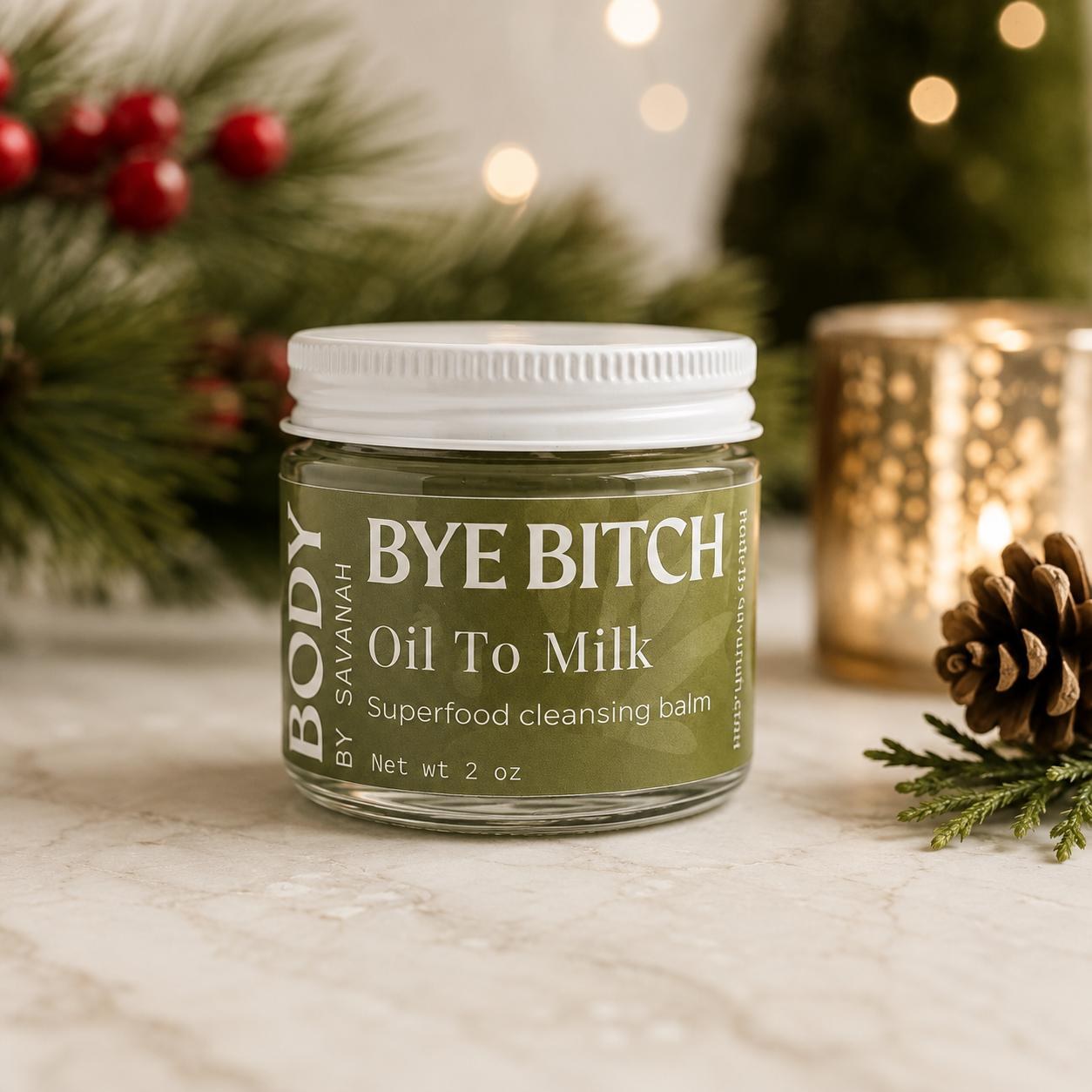 Hydrating Face Cleanser For Dry Skin Face Wash Oil to Milk Cleansing Balm Sensitive Skin Facial Cleanser Natural Skincare Gift Idea For Mom, product view 14