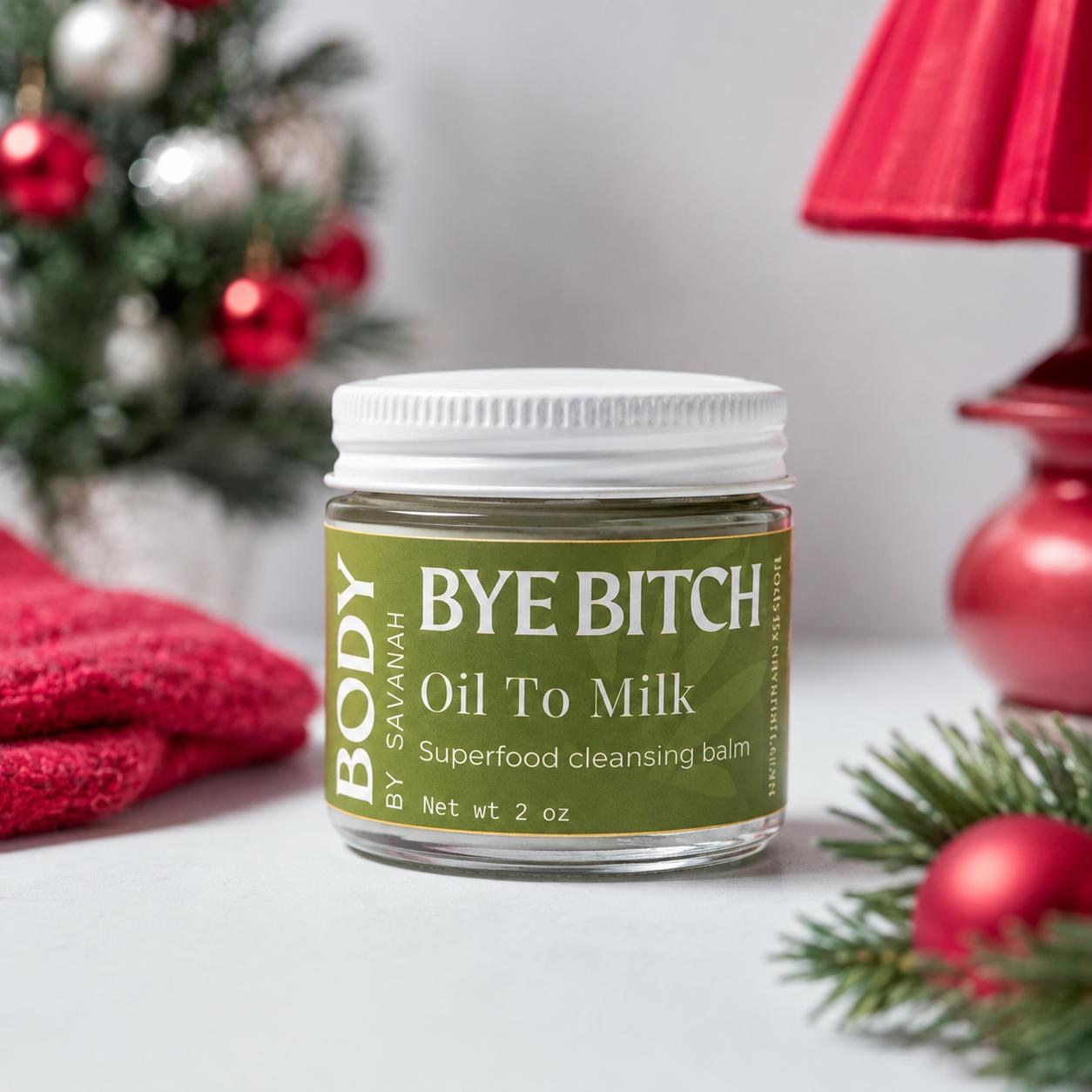 Hydrating Face Cleanser For Dry Skin Face Wash Oil to Milk Cleansing Balm Sensitive Skin Facial Cleanser Natural Skincare Gift Idea For Mom, product view 15