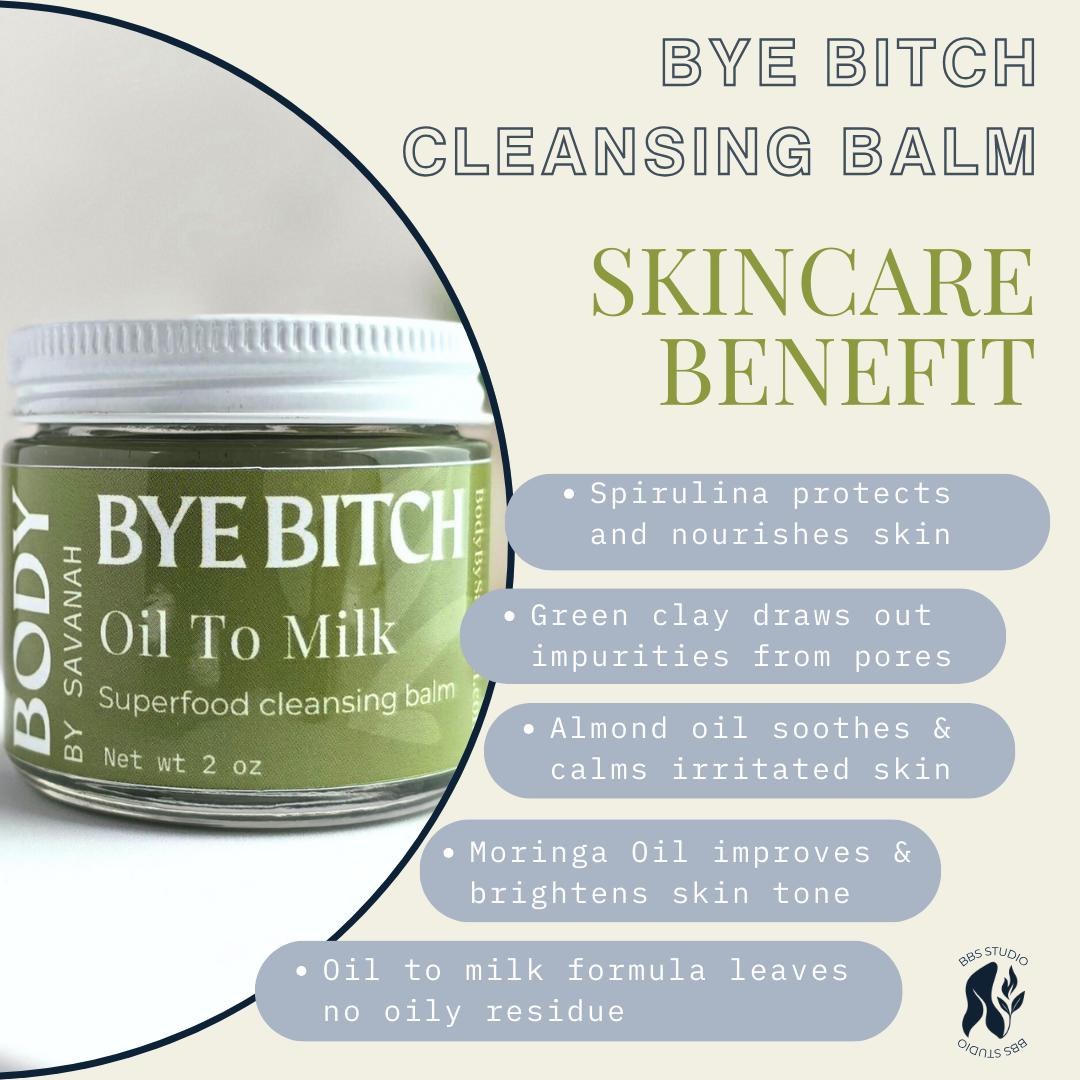 Hydrating Face Cleanser For Dry Skin Face Wash Oil to Milk Cleansing Balm Sensitive Skin Facial Cleanser Natural Skincare Gift Idea For Mom, product view 5