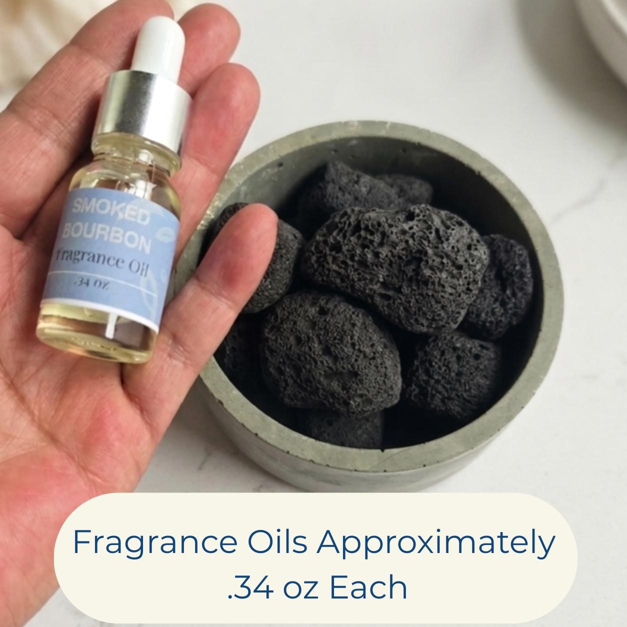 Lava Stone Diffuser Set With Essential Oil Air Freshener Fragrance Oil Aromatherapy Lava Rock Gift For Housewarming Gift Idea Realtor Gift, product view 7