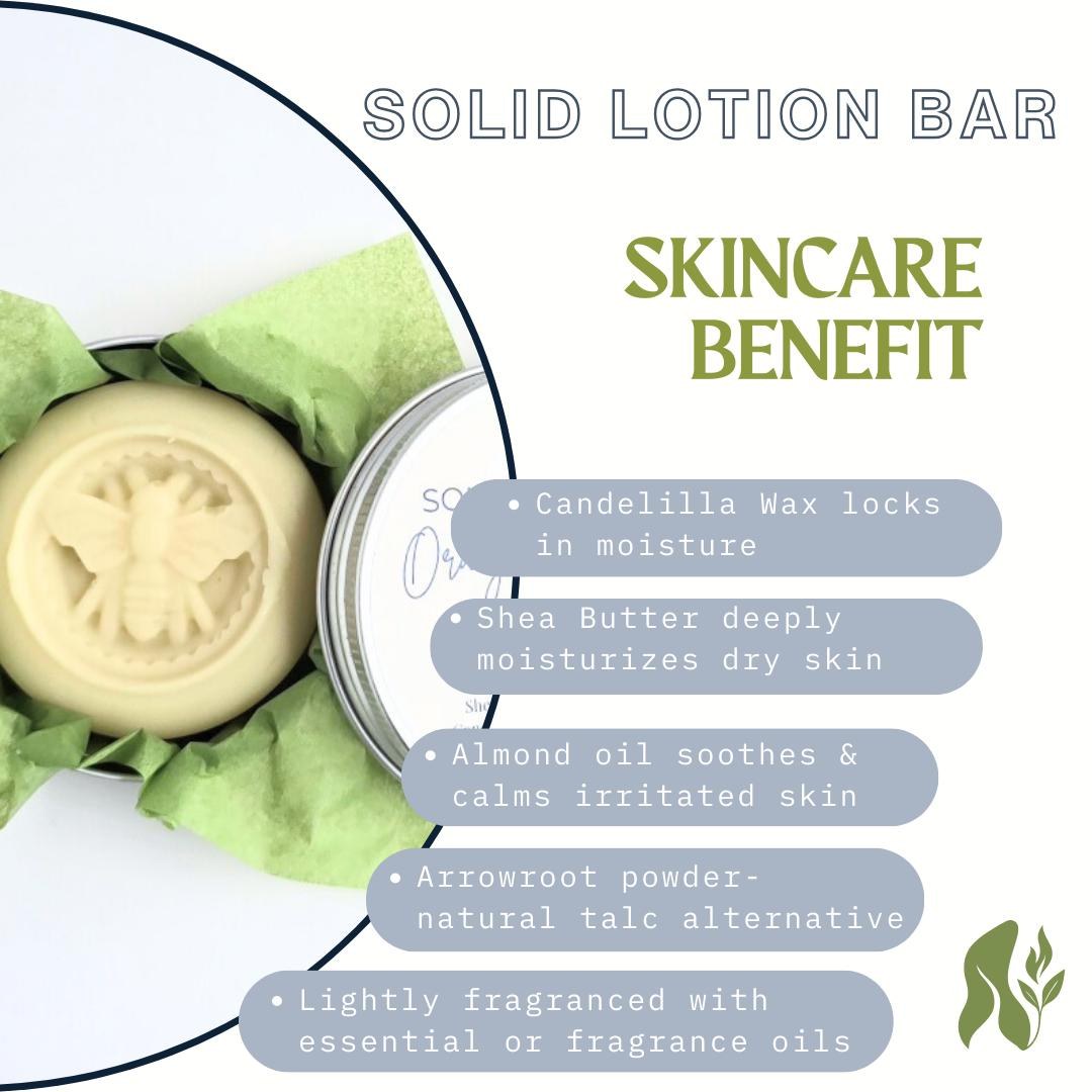 Lotion Bar For Dry Skin Moisturizer Bar Travel Size Body Balm Bar Moisturizing Vegan Lotion Cracked Skin Selfcare Gift Friend Gift Mom, product view 5