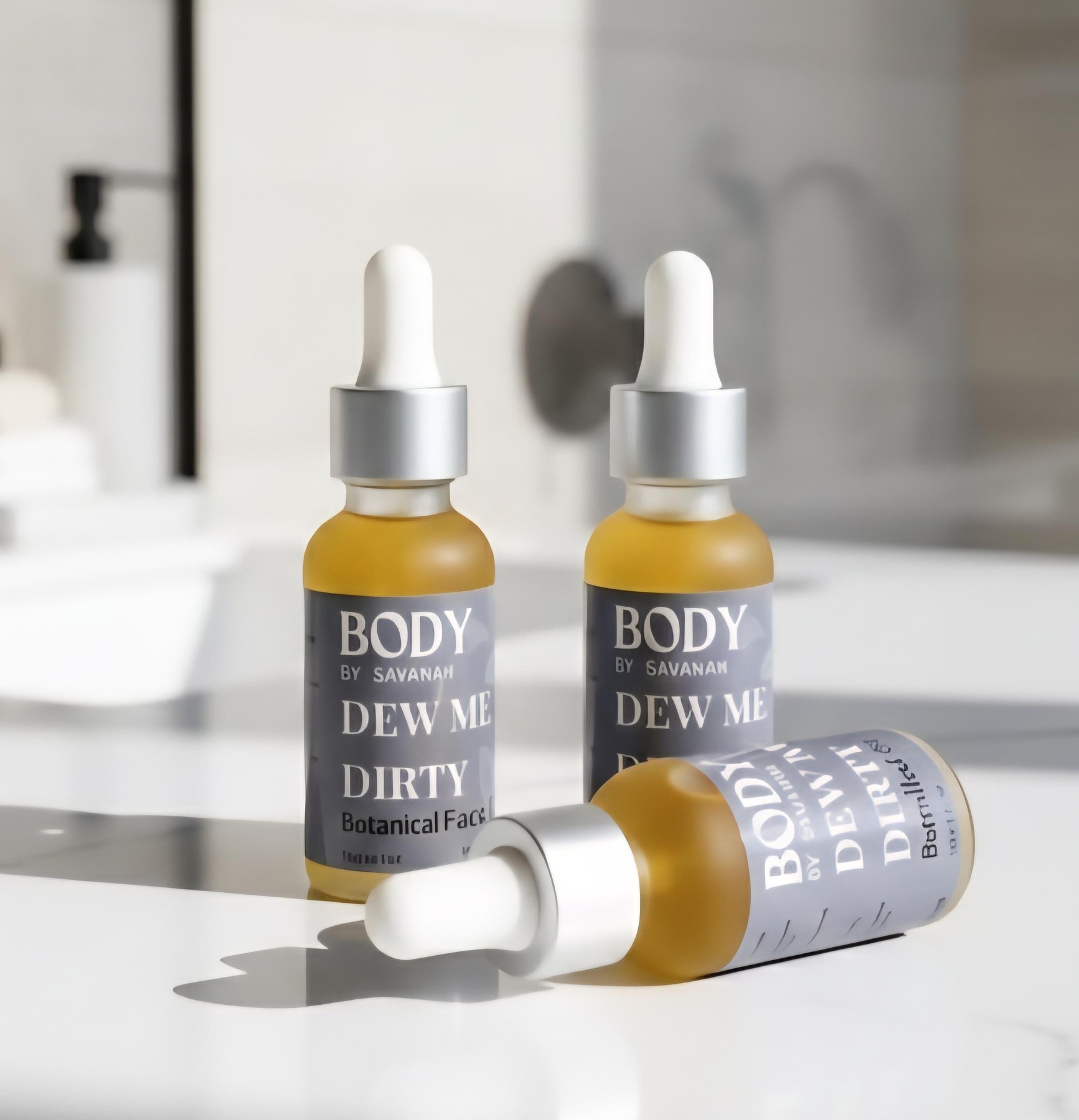 Luxury Skincare Face Oil With Rosehip Oil For Face Moisturizer For Dry Skin Facial Serum Herbal Skincare Gift For Wife Gift For Self Care, product view 2