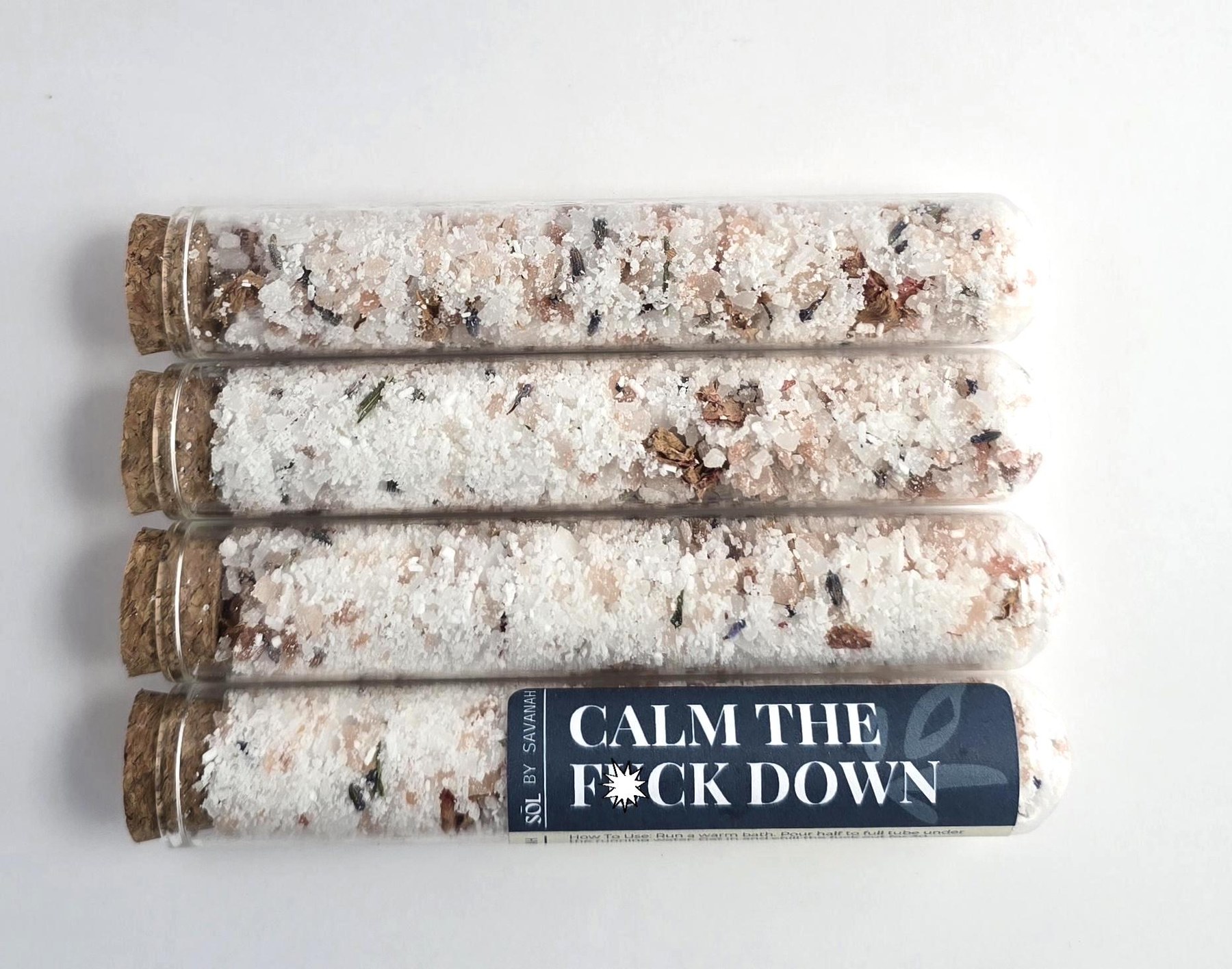Natural Bath Salts Foaming Milk Bath Salt for Her Relaxing Bath Soak Aromatherapy Gift Idea Self Care Spa Gift Organic Mineral Bath Soak, product view 2