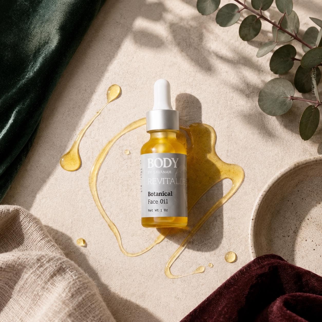 Natural Face Oil For Dry Sensitive Skin Calendula Infused Facial Serum With Jojoba Rosehip Glow Moisturizer Self Care Gift For Mom, product view 16