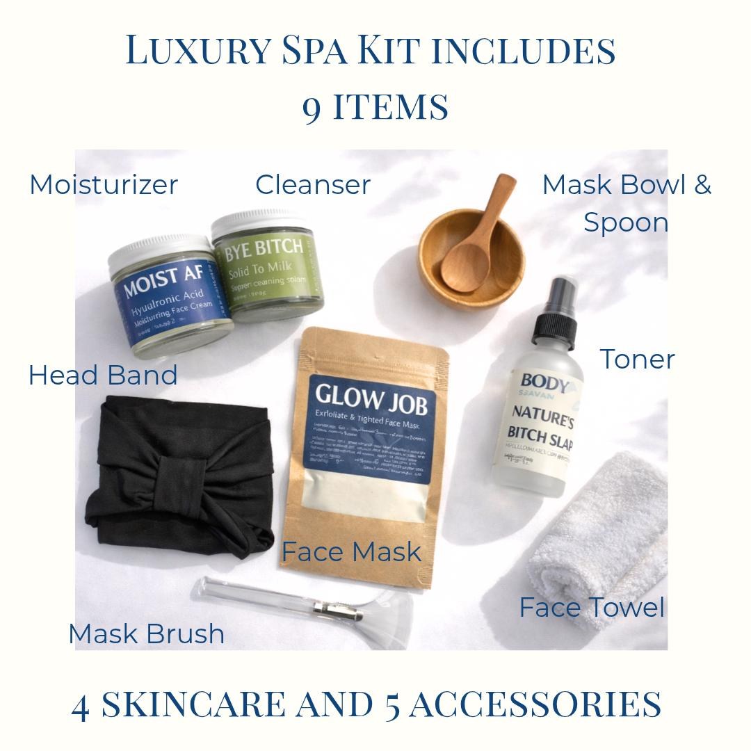 Skincare Gift Set for 30th Birthday Spa Gift Idea for Bachelorette Gift for Sister 40th Birthday Luxury Skincare Gift Basket for Best Friend, product view 11