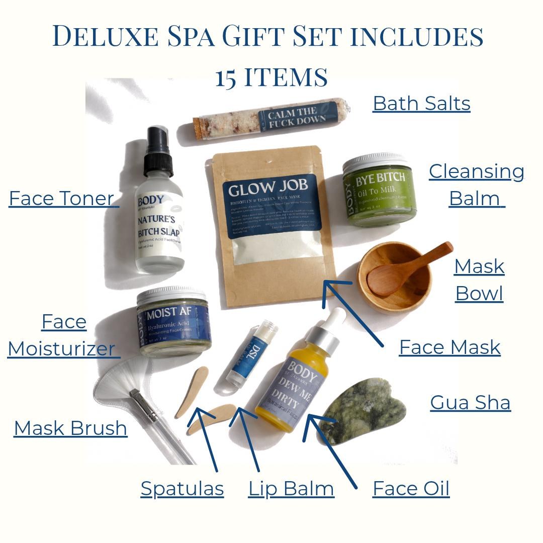 Skincare Gift Set for 30th Birthday Spa Gift Idea for Bachelorette Gift for Sister 40th Birthday Luxury Skincare Gift Basket for Best Friend, product view 7