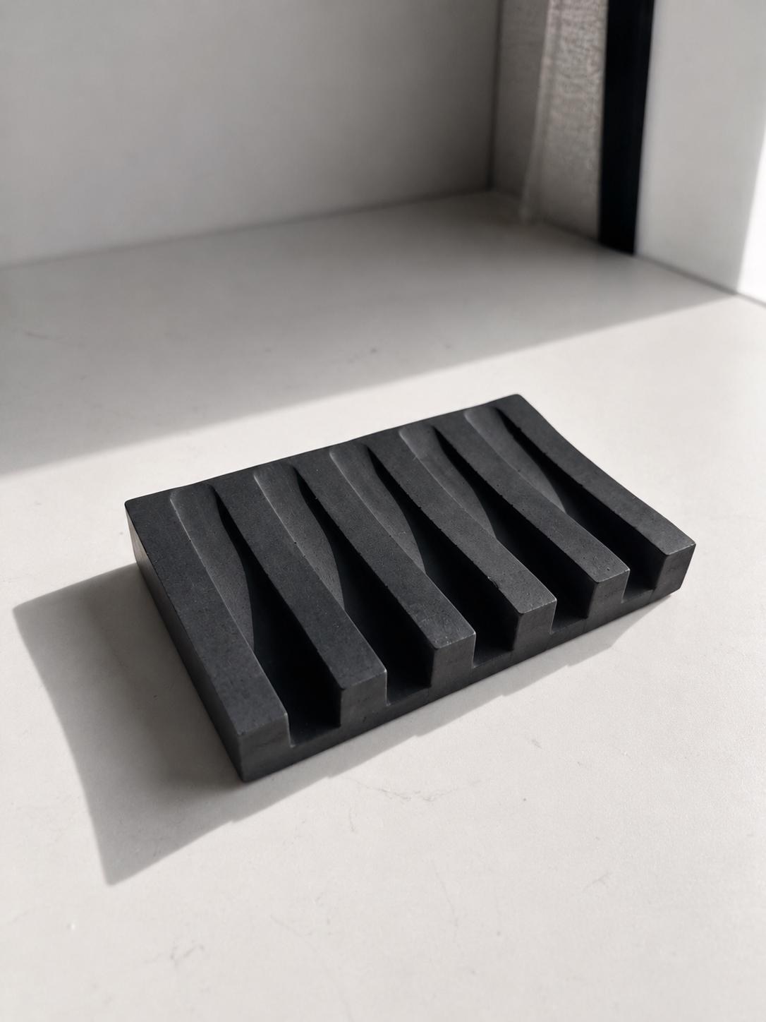 Soap Draining Dish Concrete Soap Holder Self Drain Tray For Sponge Holder Housewarming Gift Cement Soap Dish Water Drain Self Draining, product view 10