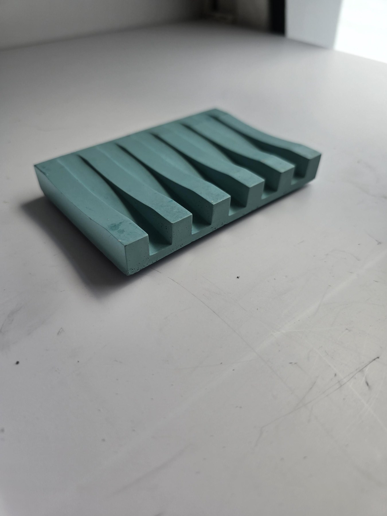 Soap Draining Dish Concrete Soap Holder Self Drain Tray For Sponge Holder Housewarming Gift Cement Soap Dish Water Drain Self Draining, product view 20