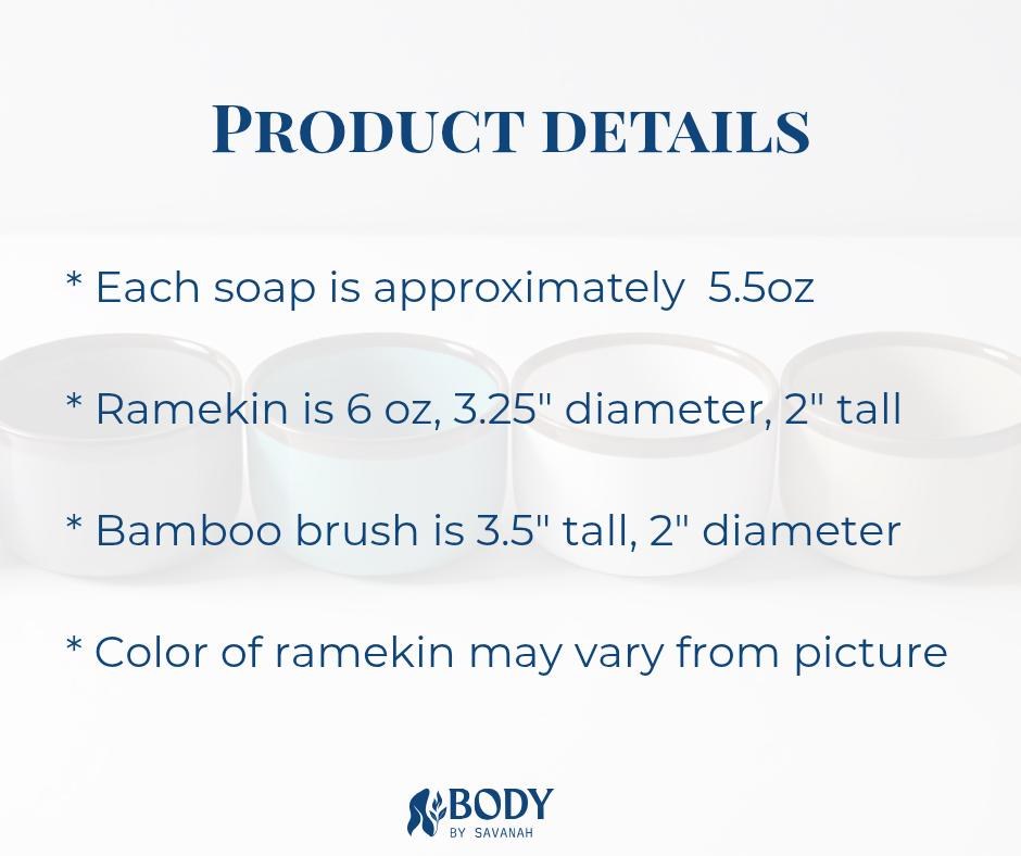 Solid Dish Soap Zero Waste Dishwashing Bar Soap Lemon Essential Oil Dish Soap Ramekin Brush Set For Kitchen Housewarming Gift For Friend, product view 7