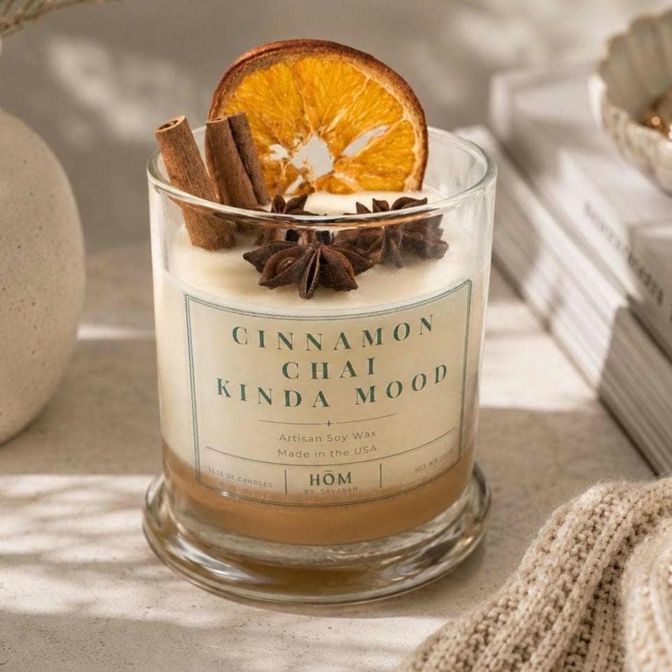 Soy Wickless Candle Warmer Jar Handmade Fall Scented Home Fragrance Candle Gift Idea Wife Holiday Gift Best Friend Winter Cozy Home Decor