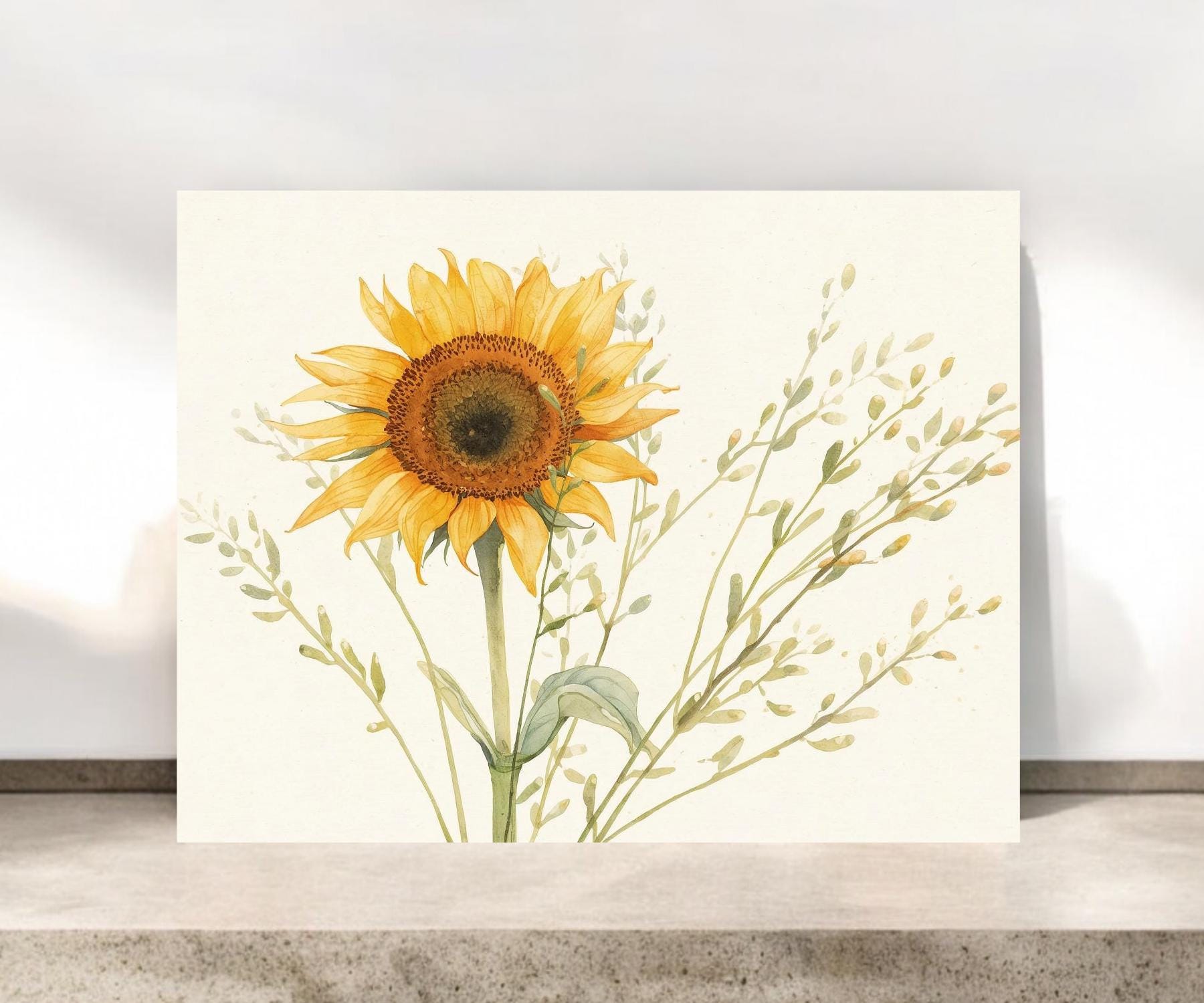 Sunflower Blank Note Cards | Personal Stationery | #101