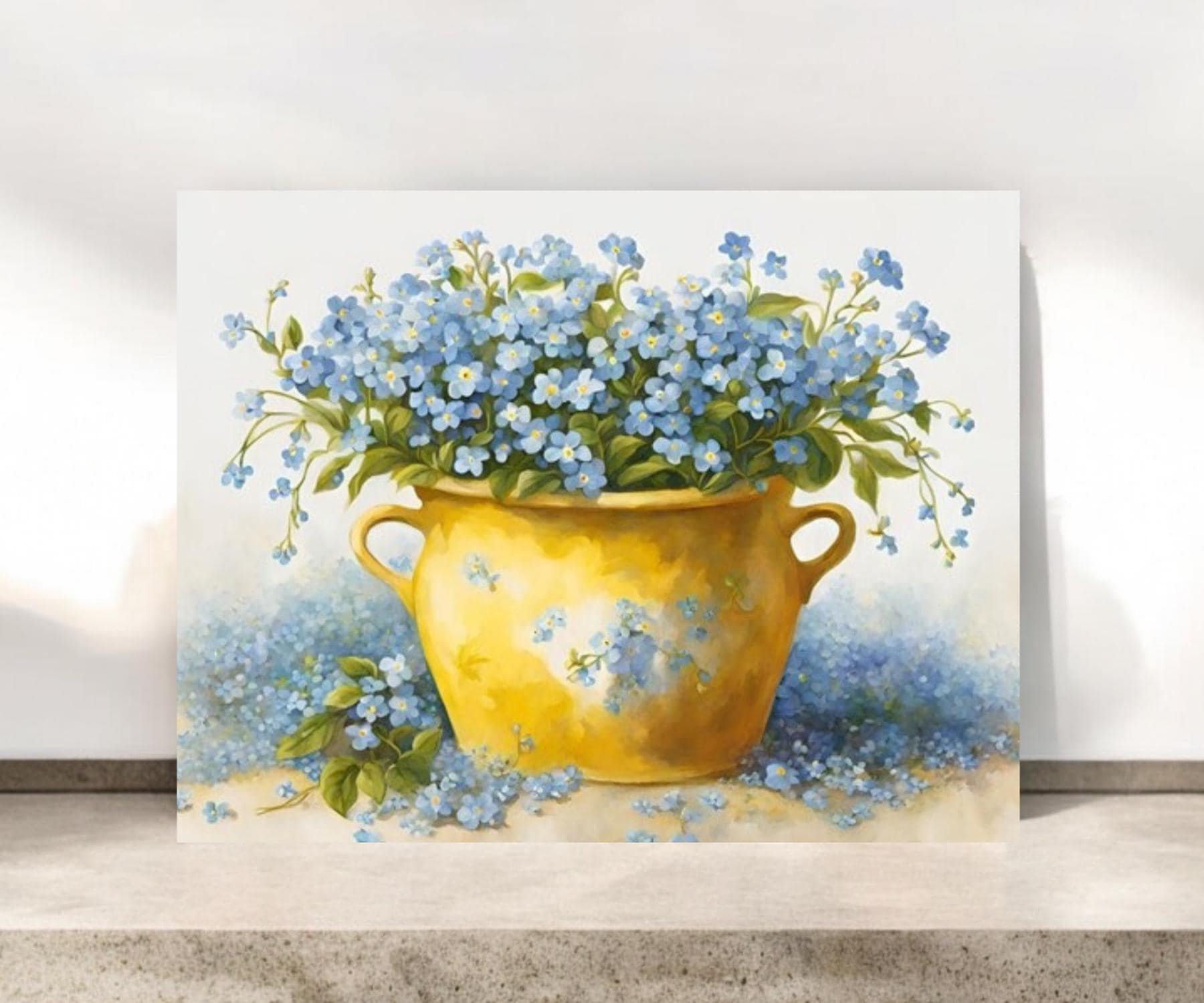 Forget Me Not Notecard | Floral Stationery | #104
