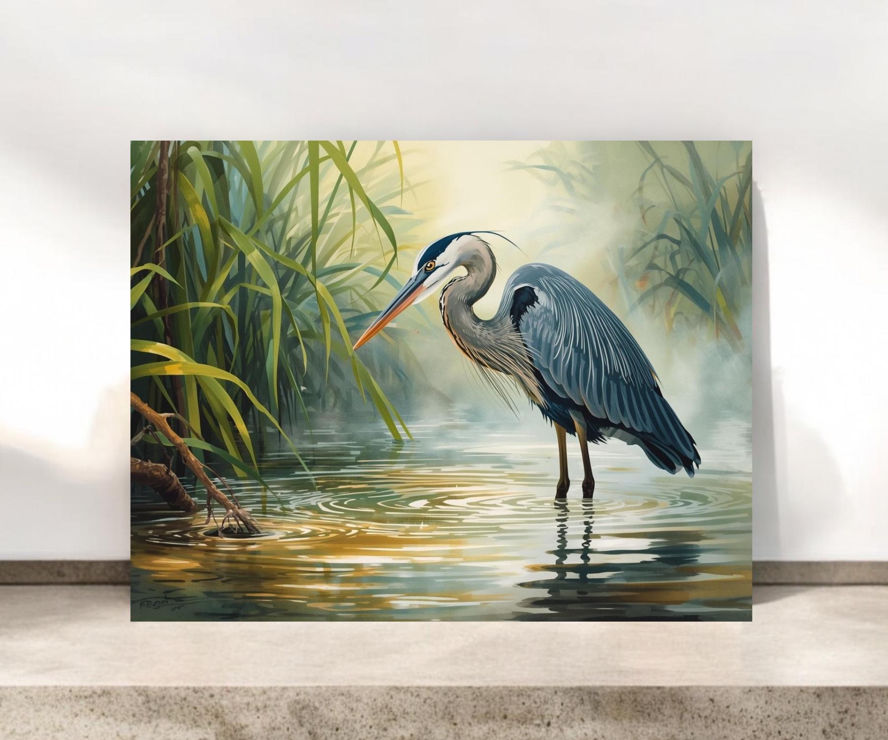 Great Blue Heron Notecards | Bird Stationery | Cards for Birders | #107