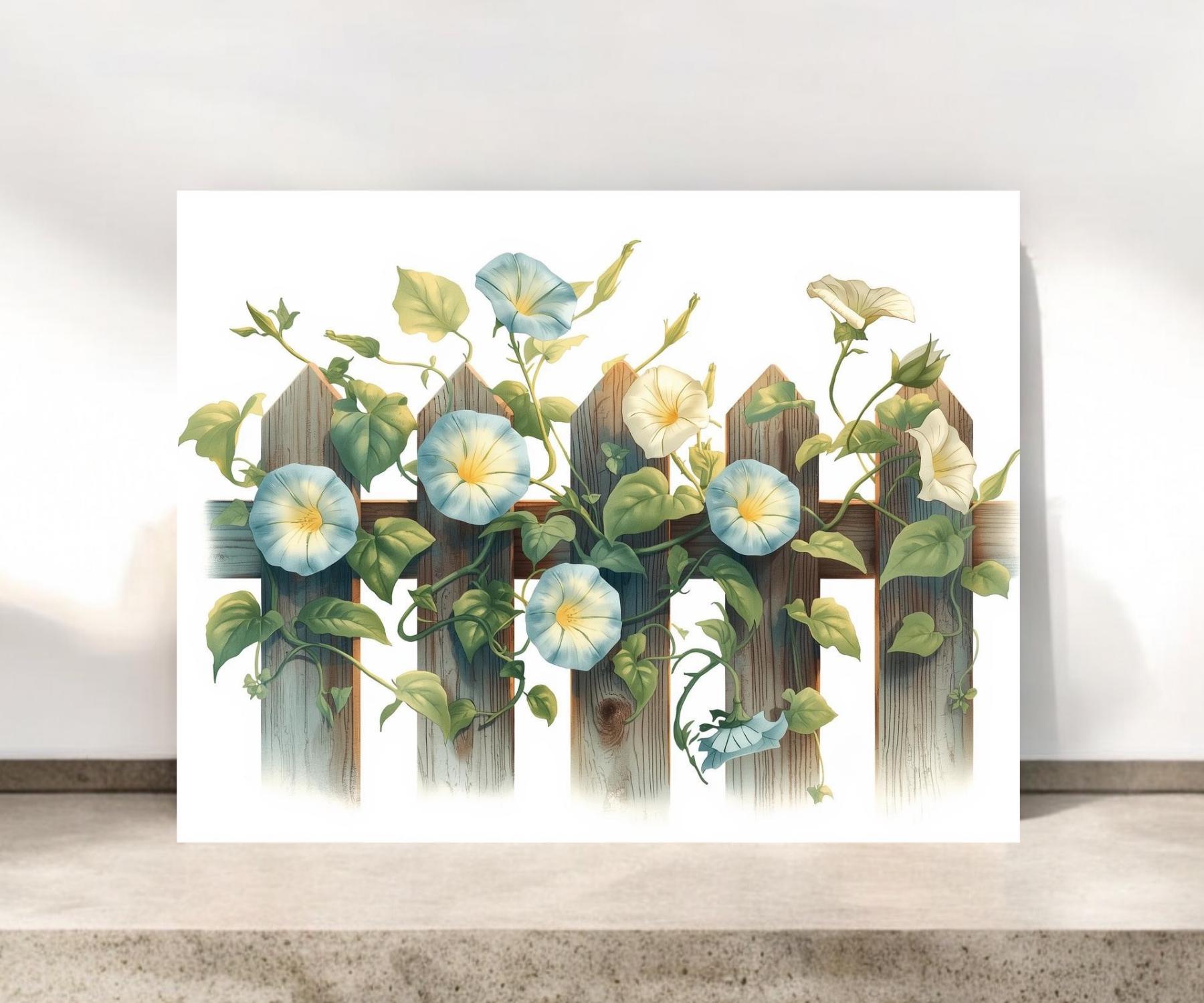 Morning Glory Notecards | Floral Stationery | Botanical Cards | #040