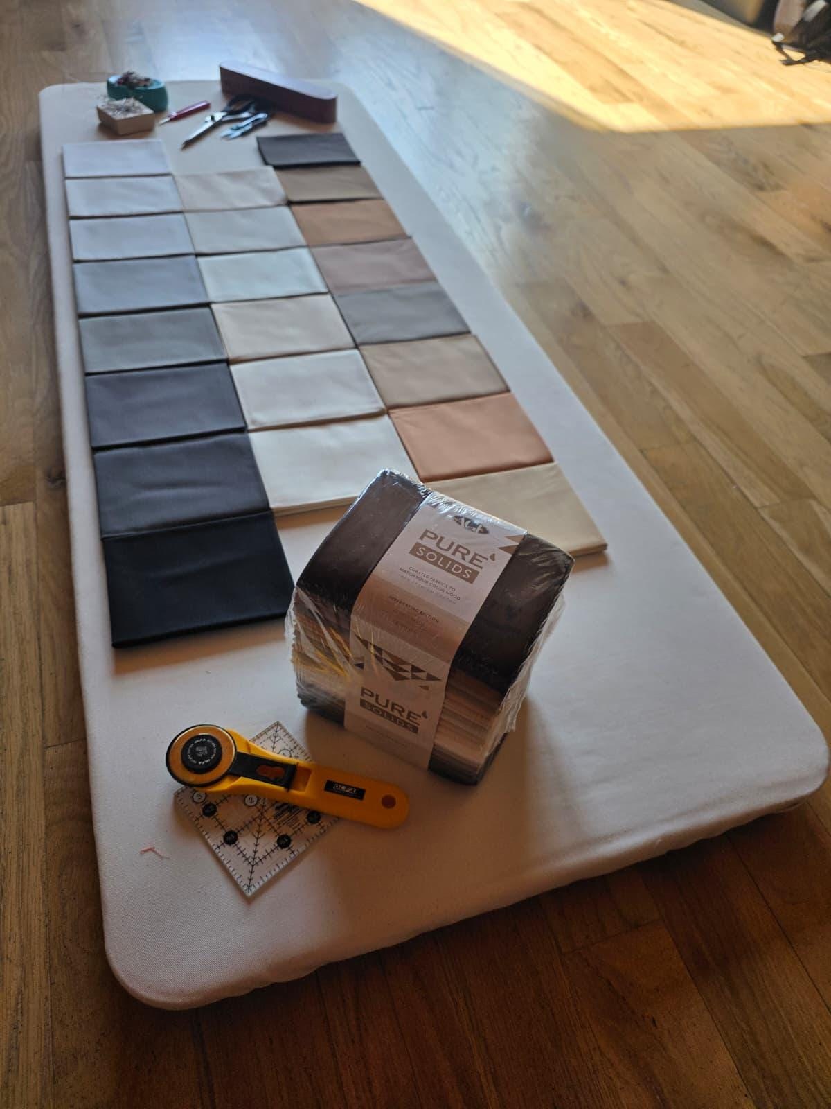AGF Pure Solids, Hibernating Edition | 22 Half-Yard Cuts | 11 Total Yards | Art Gallery Fabrics Pure Solids, view 3