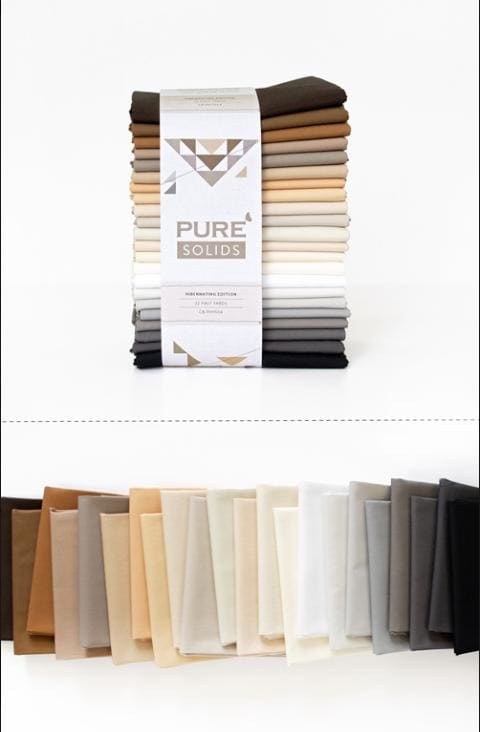 AGF Pure Solids, Hibernating Edition | 22 Half-Yard Cuts | 11 Total Yards | Art Gallery Fabrics Pure Solids, view 5