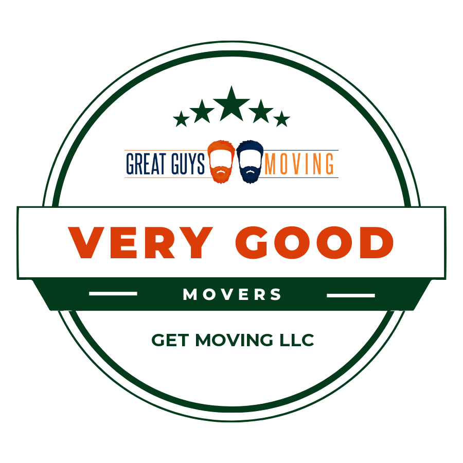Great Guys Move Very Good Movers award for Get Moving LLC