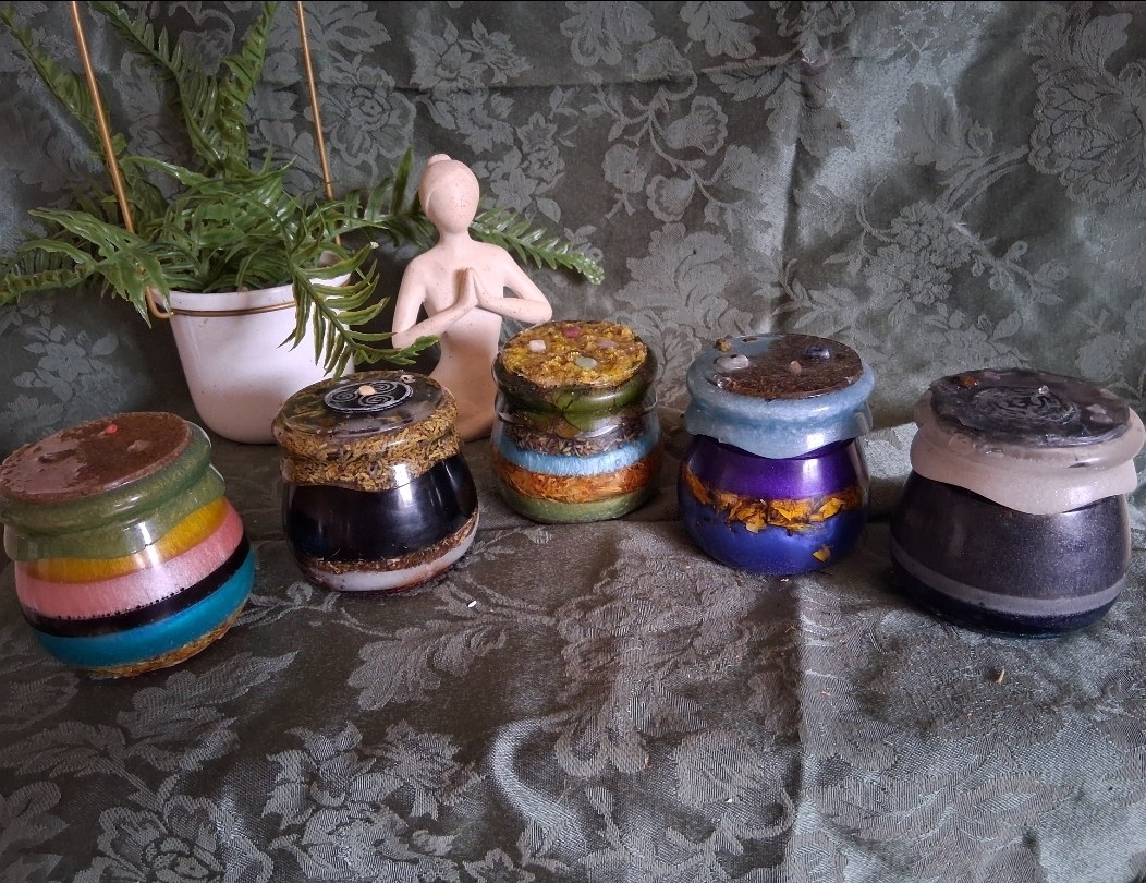 Keepers of Mystery, a collection of handmade jars