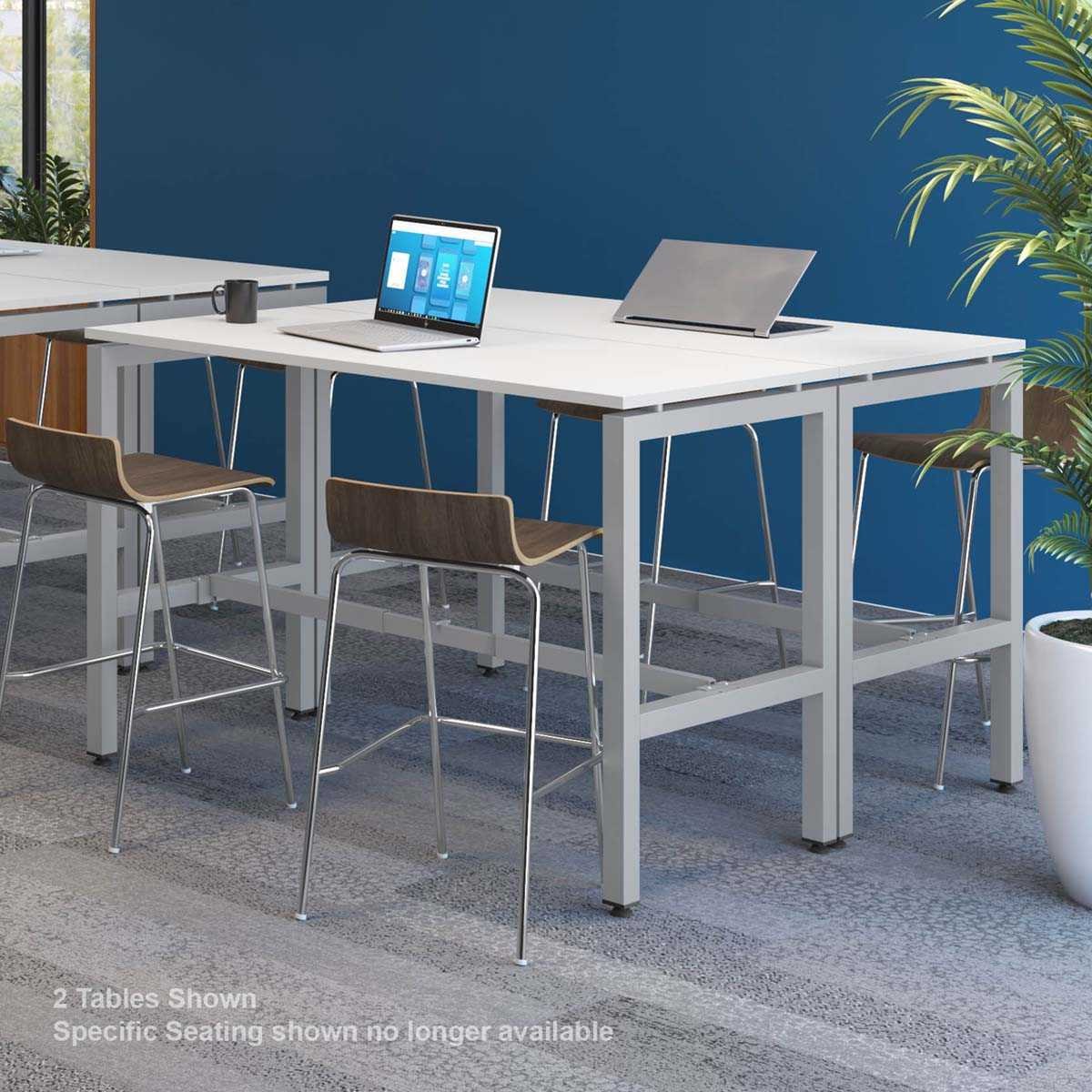 72" x 30" X 42" Bar Height Gathering Work Table with U Legs