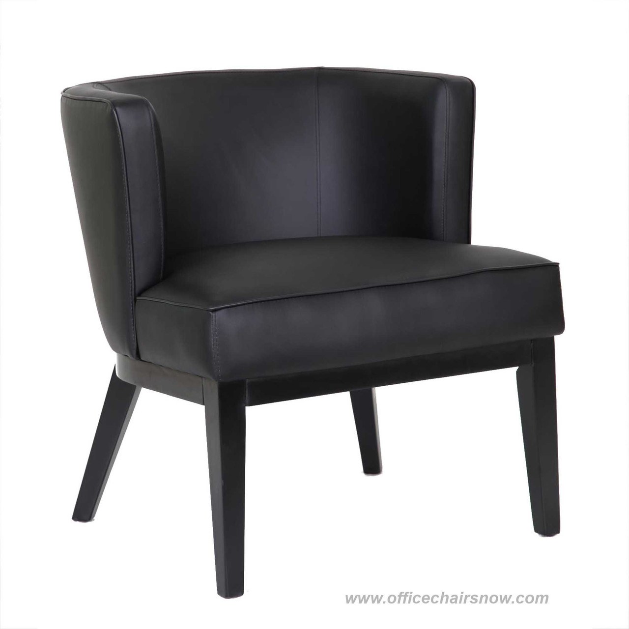 Boss Ava guest, accent or dining chair – Black