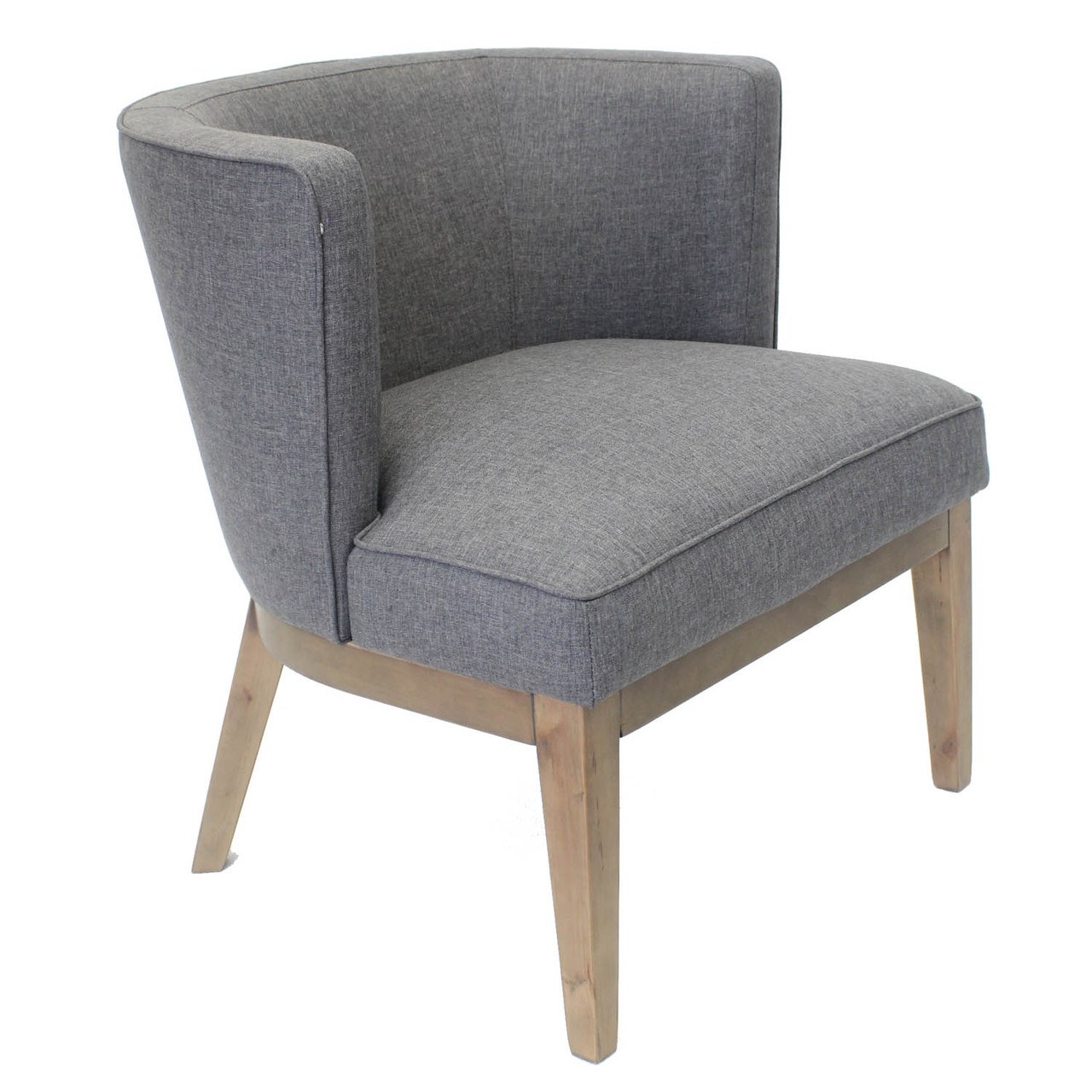 Boss Ava guest, accent or dining chair – Slate Grey fabric