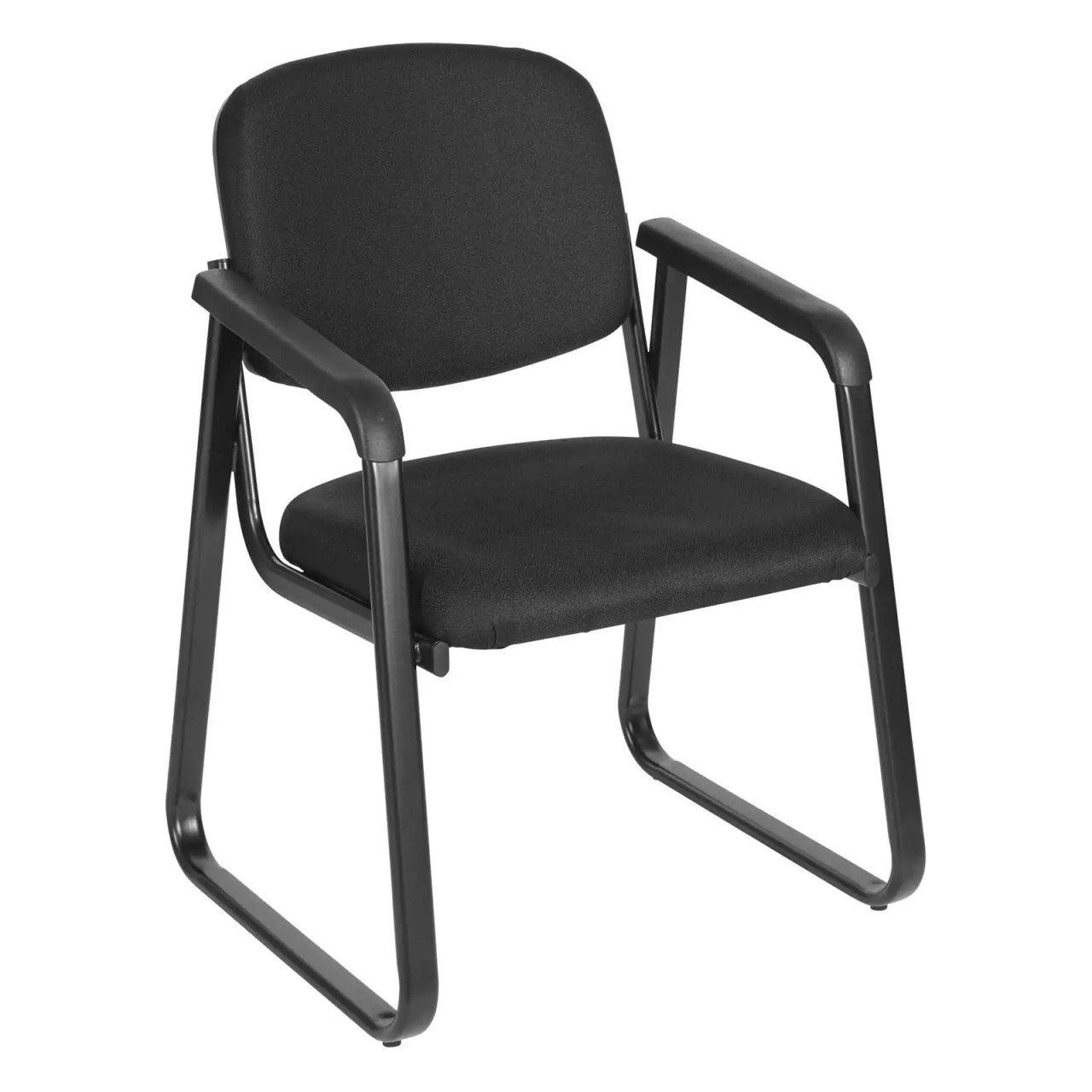 Deluxe Sled Base Armchair with Molded Seat & Back
