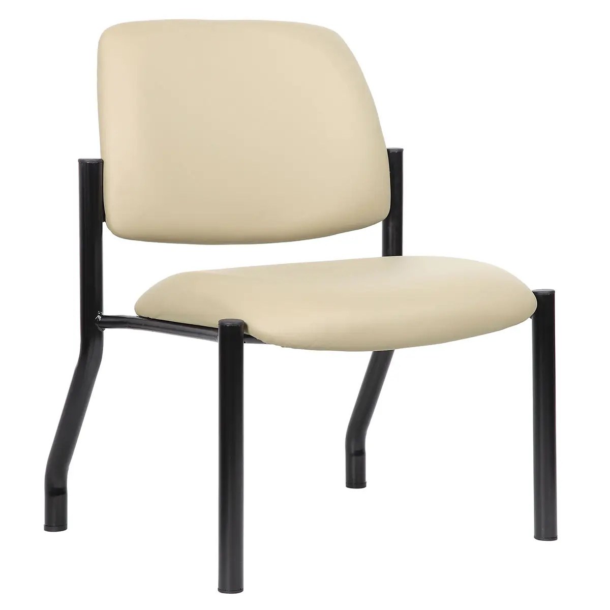 Heavy Duty Bariatric Armless Guest Chair - Supports 400 Lbs.