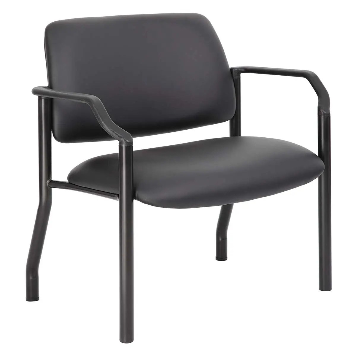 Heavy Duty Bariatric Guest Chair with Armrests - Supports 500 Lbs.