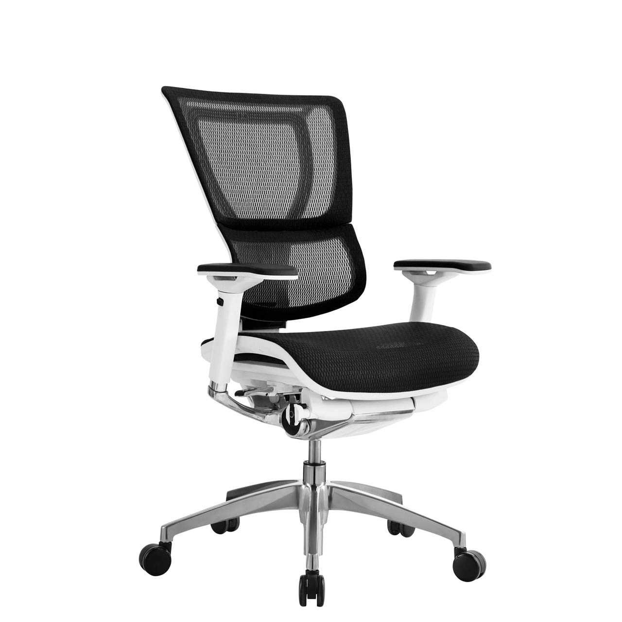 iOO  White Frame Ergonomic Executive Mesh Office Chair