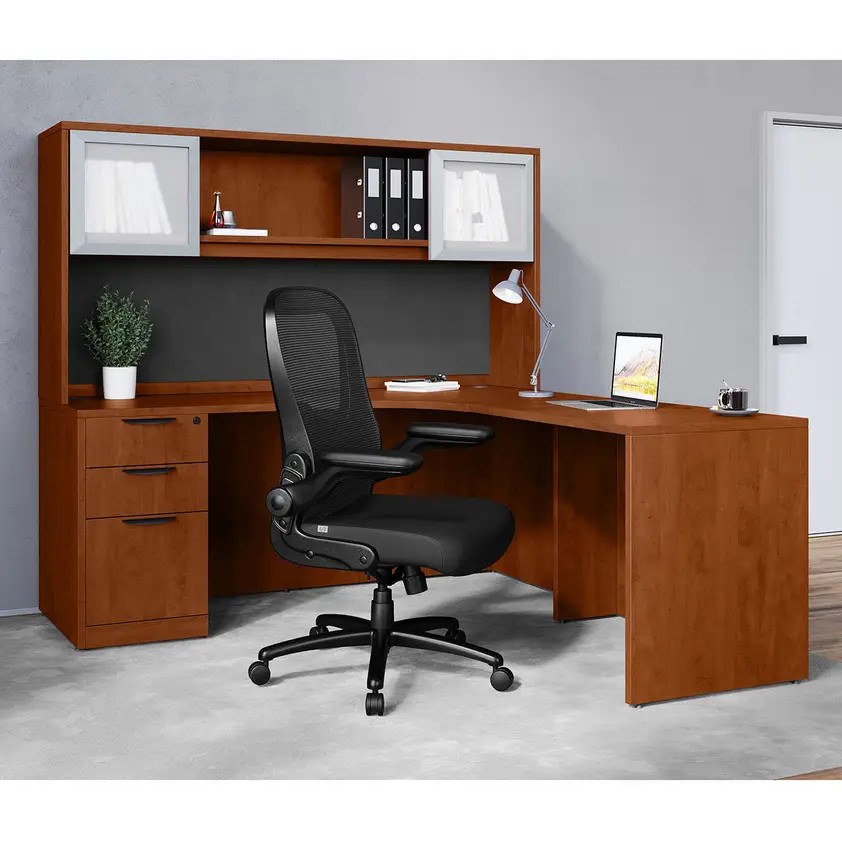 OS Laminate L-Shape Desk Typical - OSTYP246