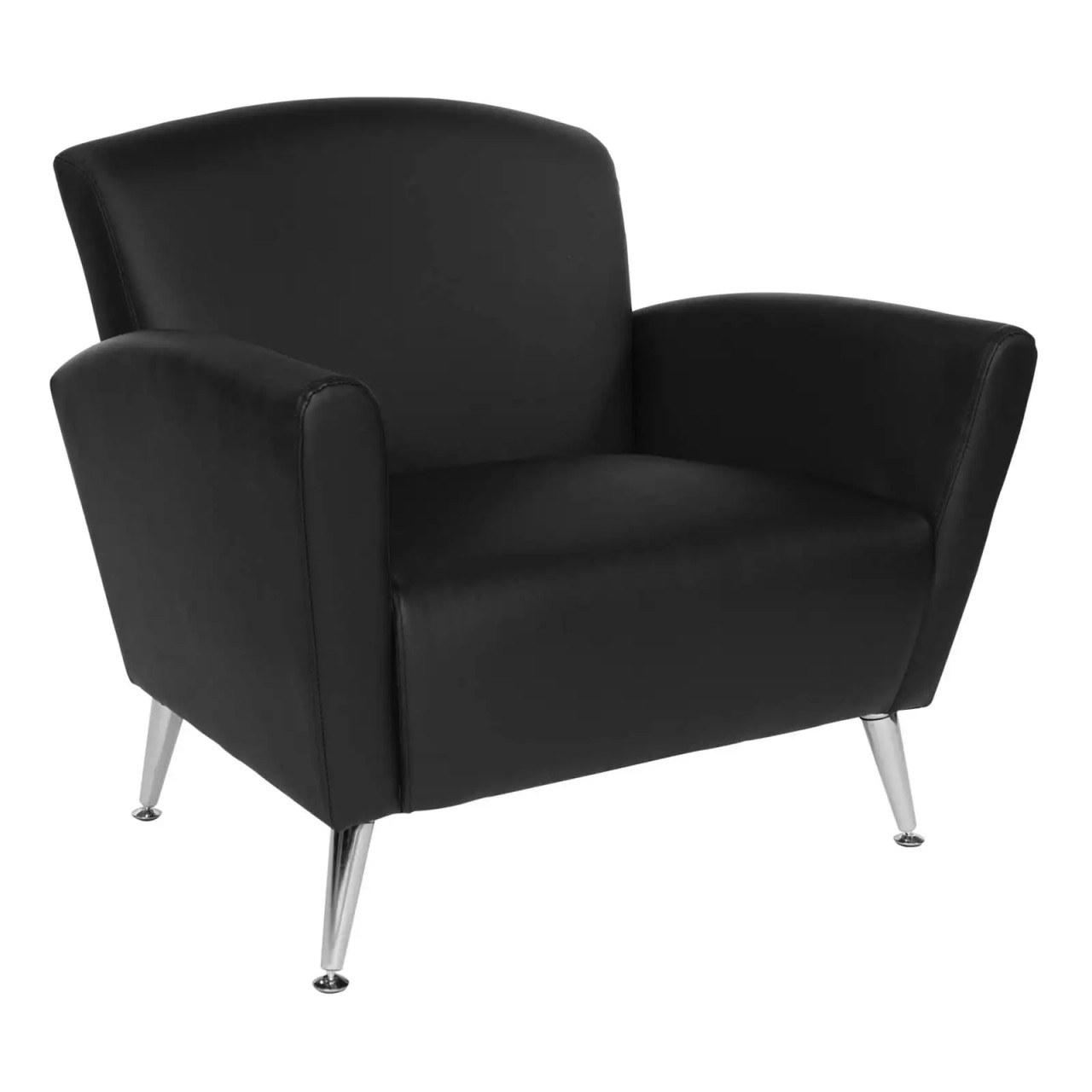 OSP Club Chair with Chrome Legs - Great for Healthcare