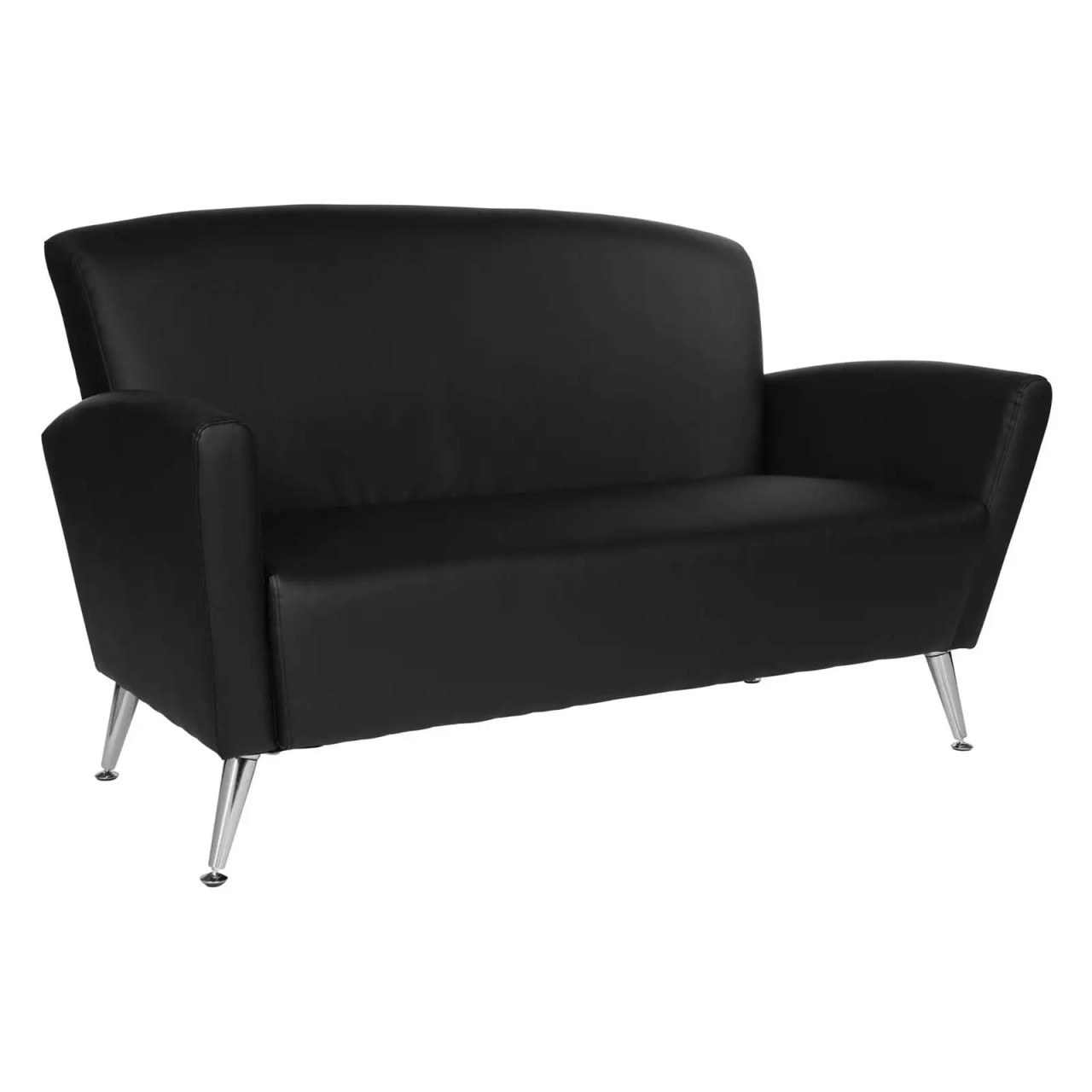 OSP Loveseat with Chrome Legs - Great for Healthcare