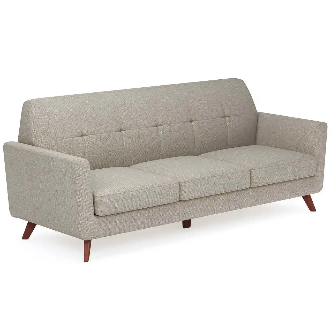 Partridge Sofa with Light Wood Legs