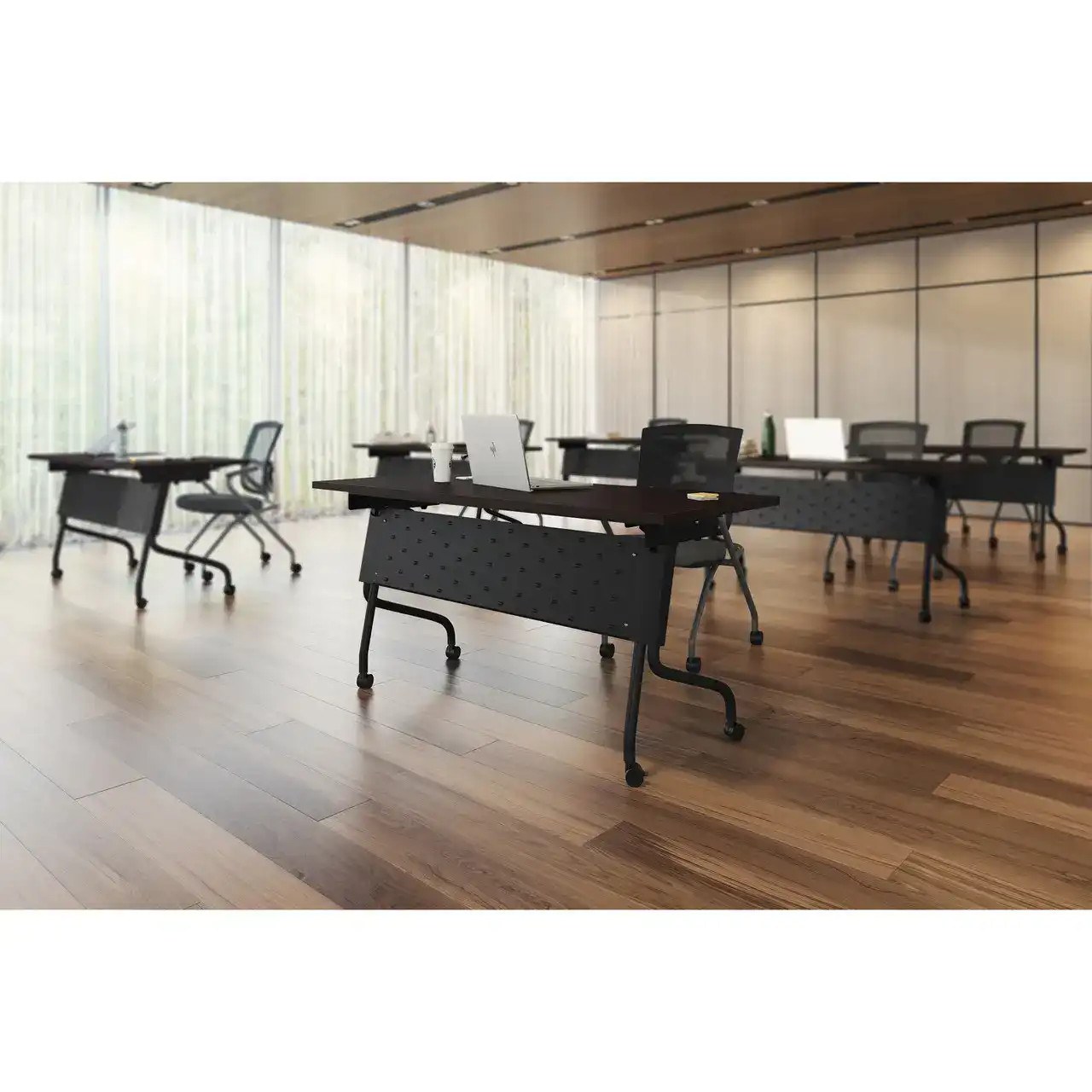 SET of 6 - OS Flip Top Training Tables w/ Black Base - Style 1 - OSTYP14