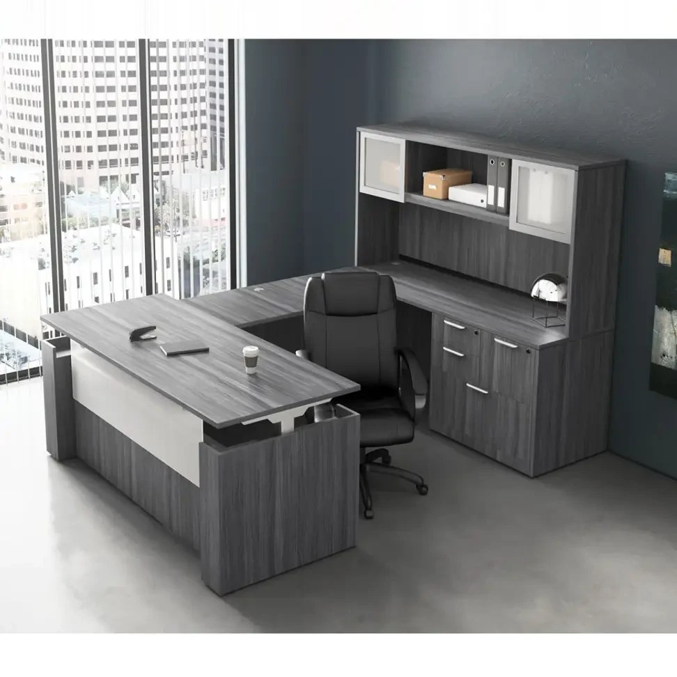StandUp Standing Desk Collection Height Adjustable U-Shape Desk Suite- OSTYP378