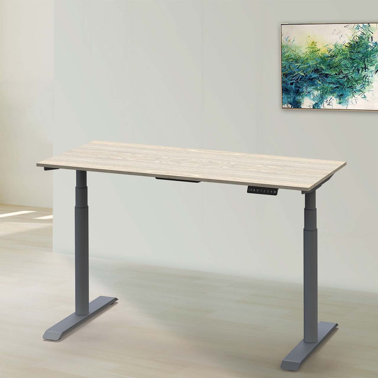 Wolfe Height-Adjustable Workstation - 30" Deep