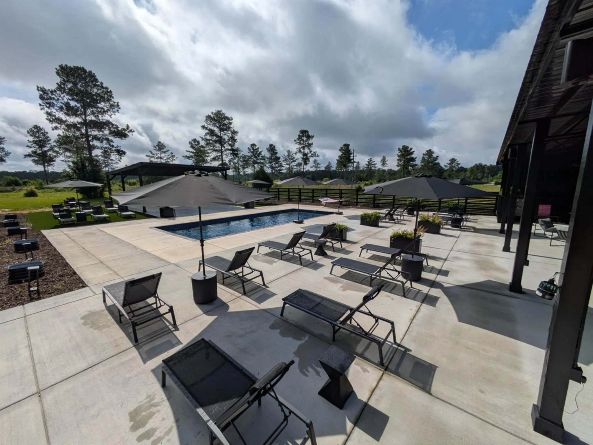 Farmcamp saltwater pool