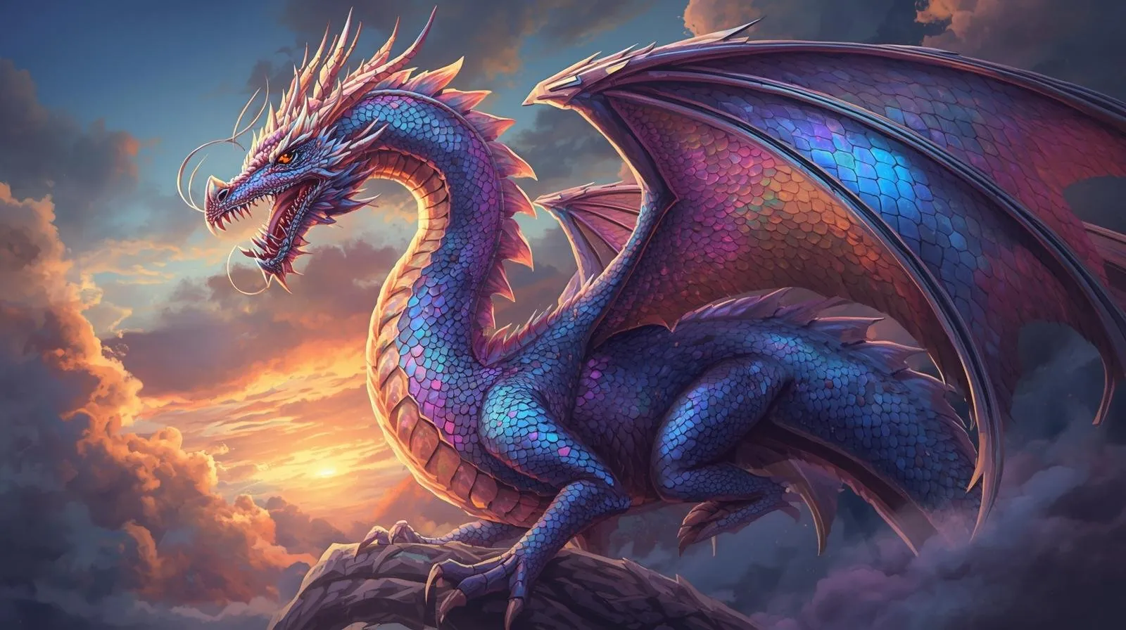 Dragon fantasy artwork