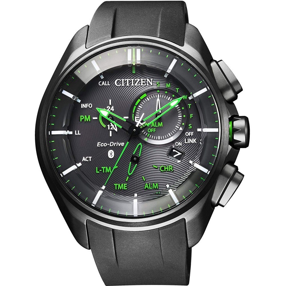 Citizen Eco Drive Bluetooth Titanium Bz1045 05e From California