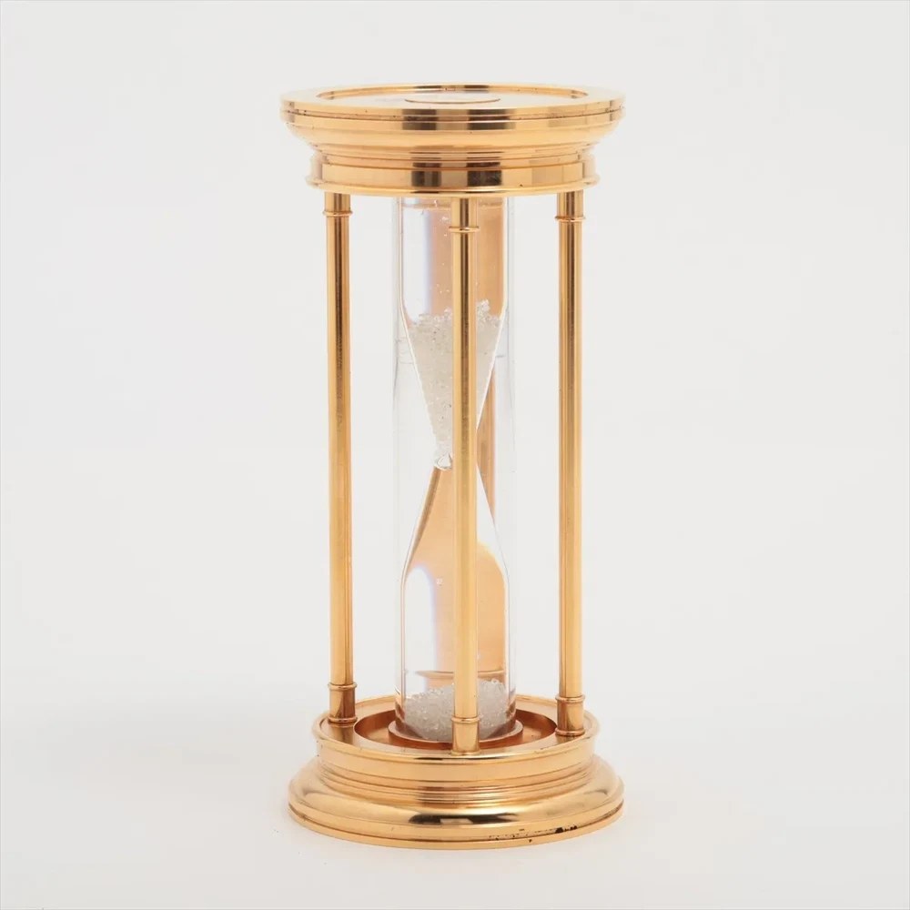 De Beers Limited Edition Millennium 2000 Diamonds Hourglass Box Stand US Seller