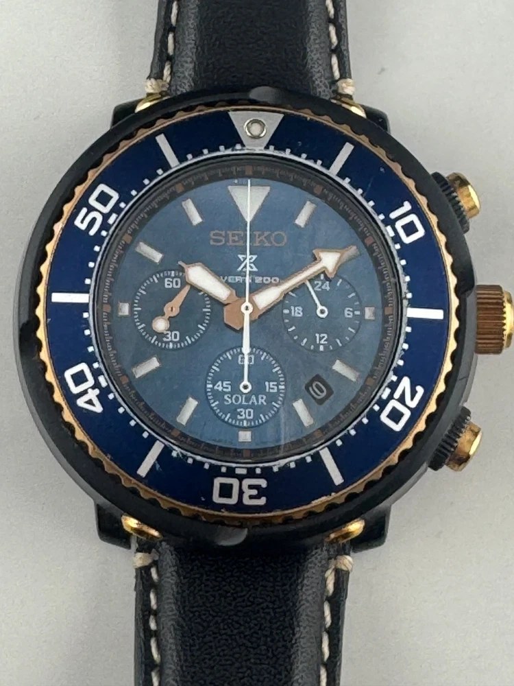 Seiko Prospex Sbdl042 Tuna Nano Universe 300 Limited Edition Solar Chronograph