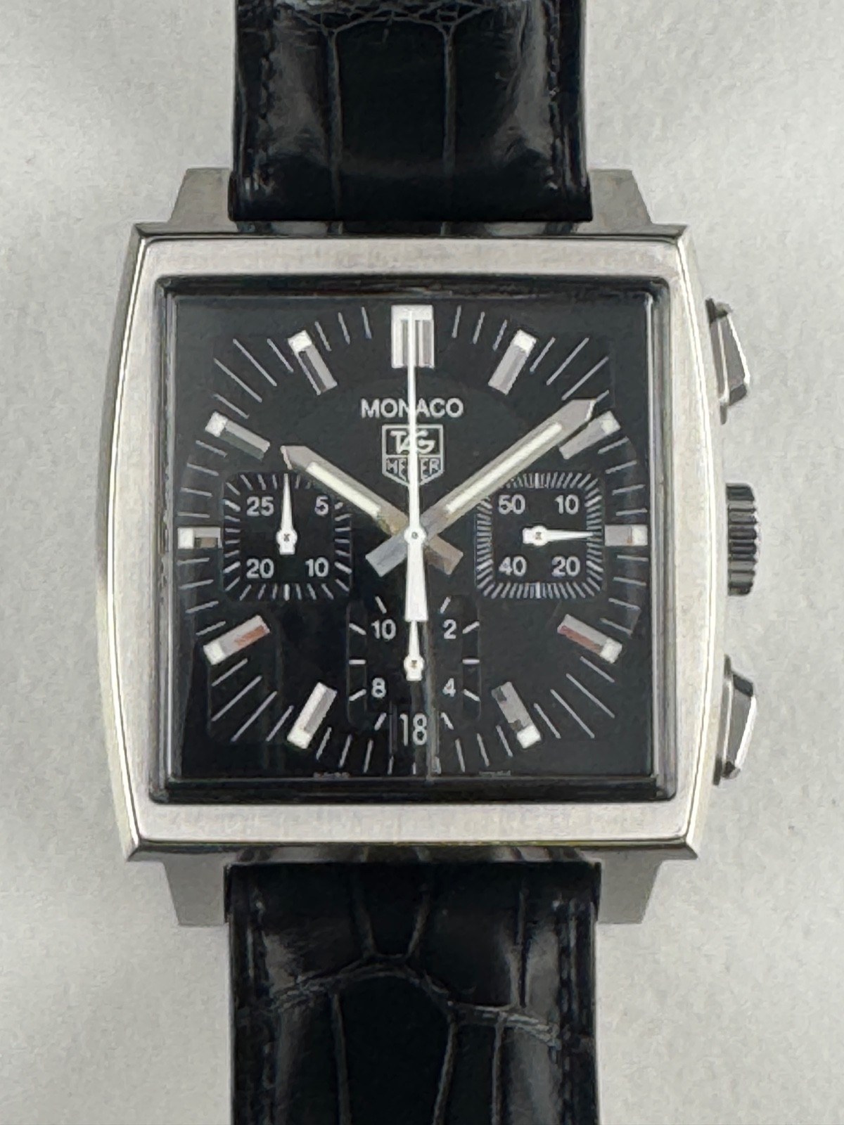 Tag Heuer Monaco Automatic Chronograph Cw2111 Box Paper Excellent