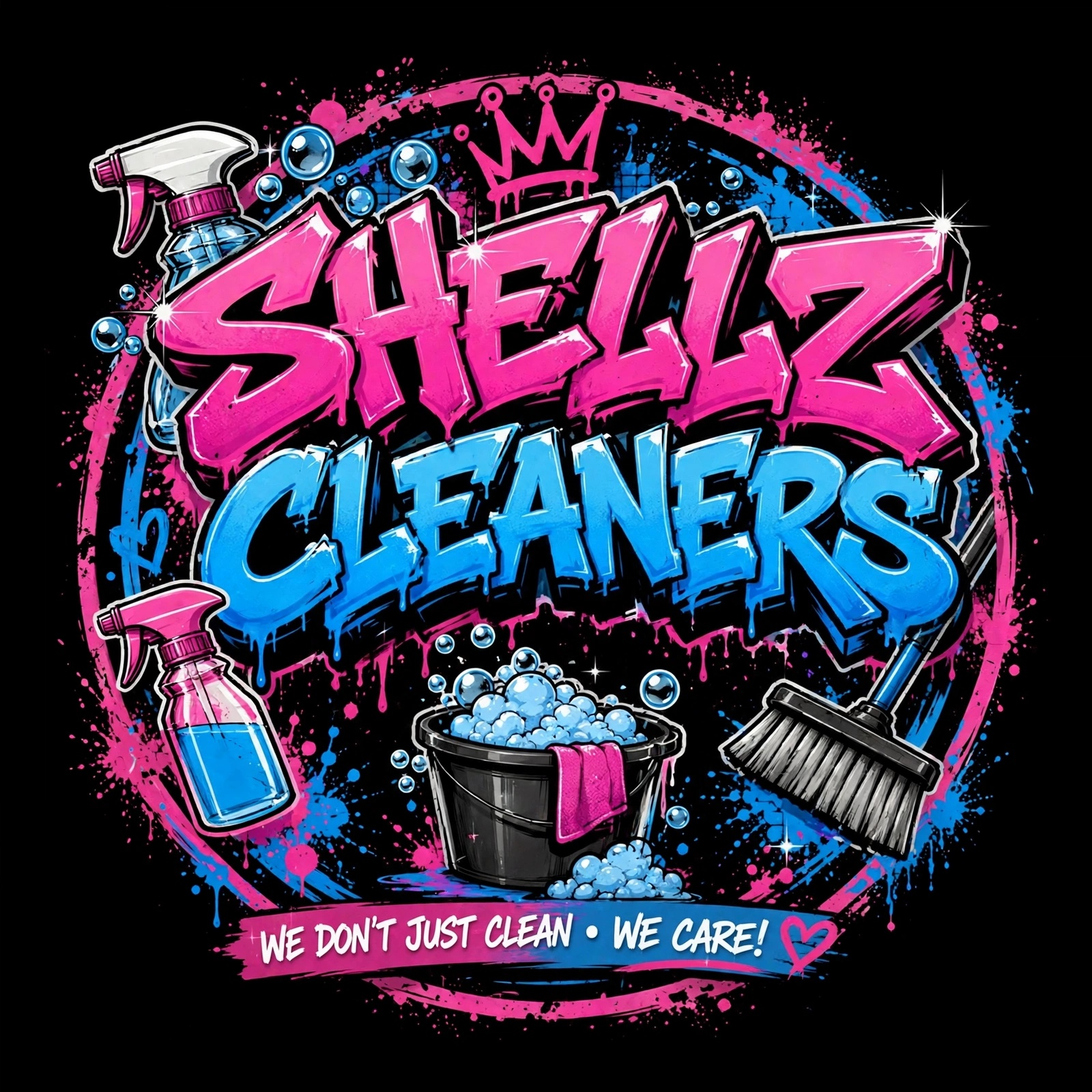 Shellz Cleaners logo